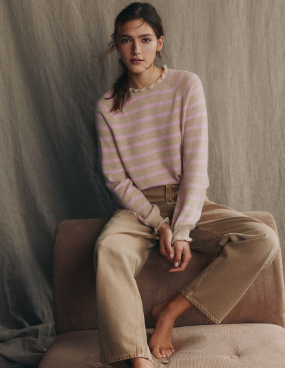 Lange Barrel-Jeans-Tabakbraun-1