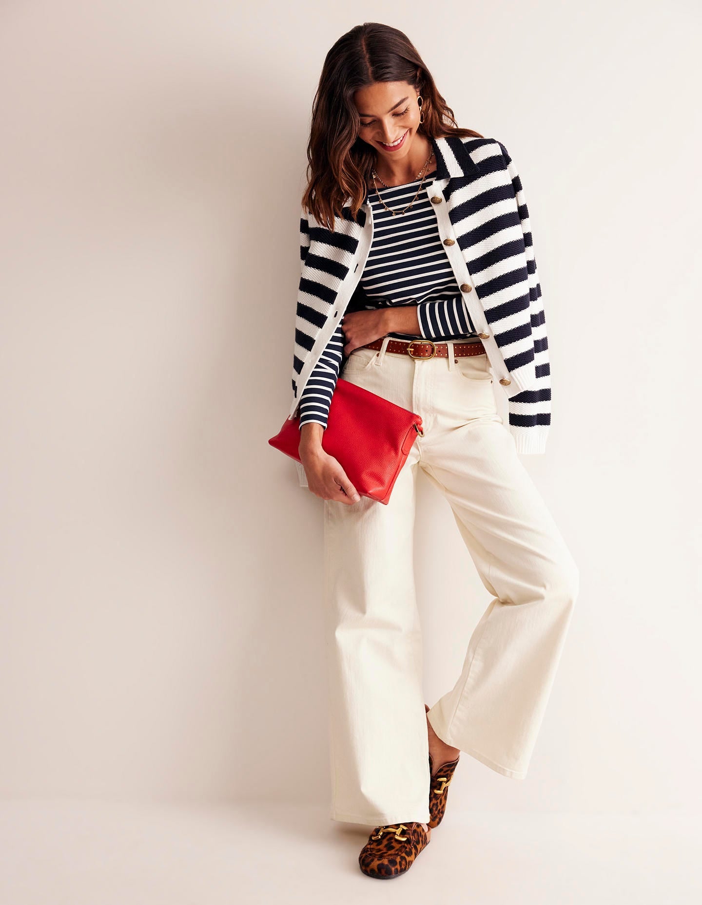 Ella Breton-Shirt mit langen Ärmeln-Black