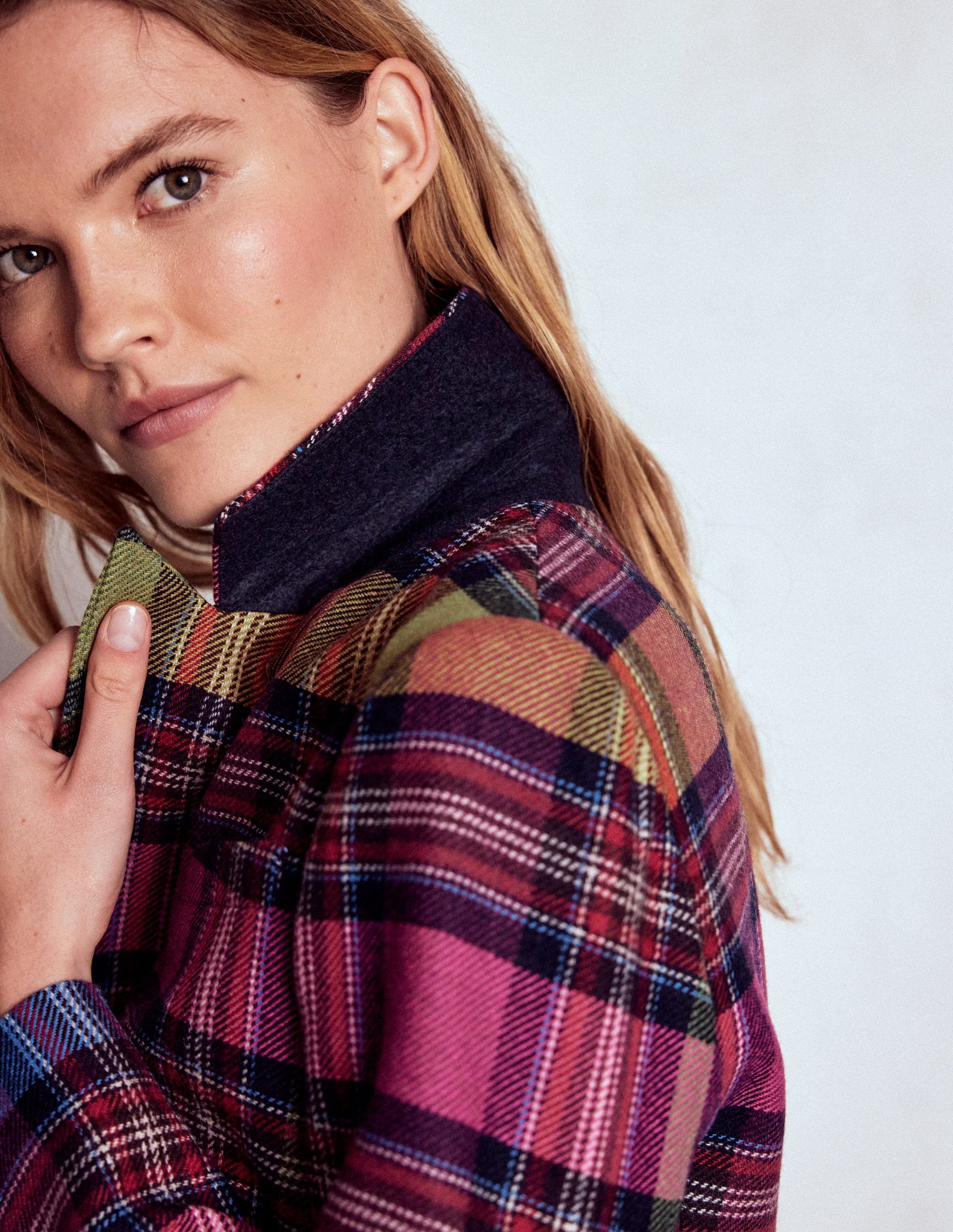 Woodbridge Check Blazer-Multi Blanket Check-2