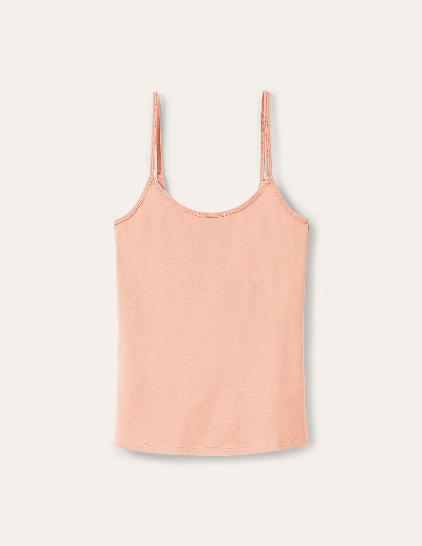 Schlichtes Camisole-Oberteil-Hellbeige - Image 7