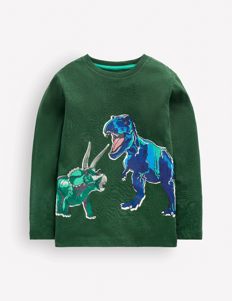 Im Dunkeln leuchtendes Langarmshirt