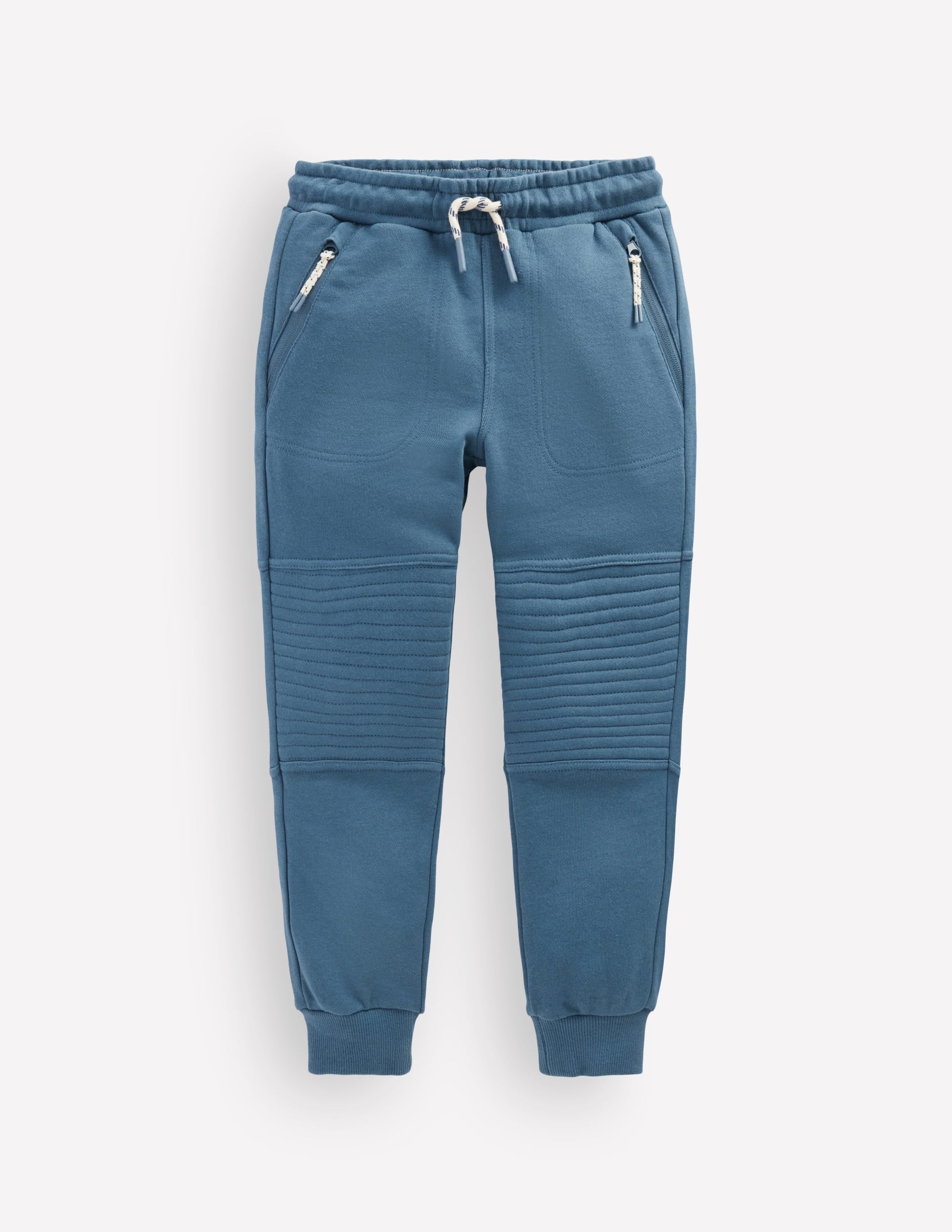 Bas de jogging à genoux renforcés-BLEU SARCELLE AUTHENTIQUE - Image 1