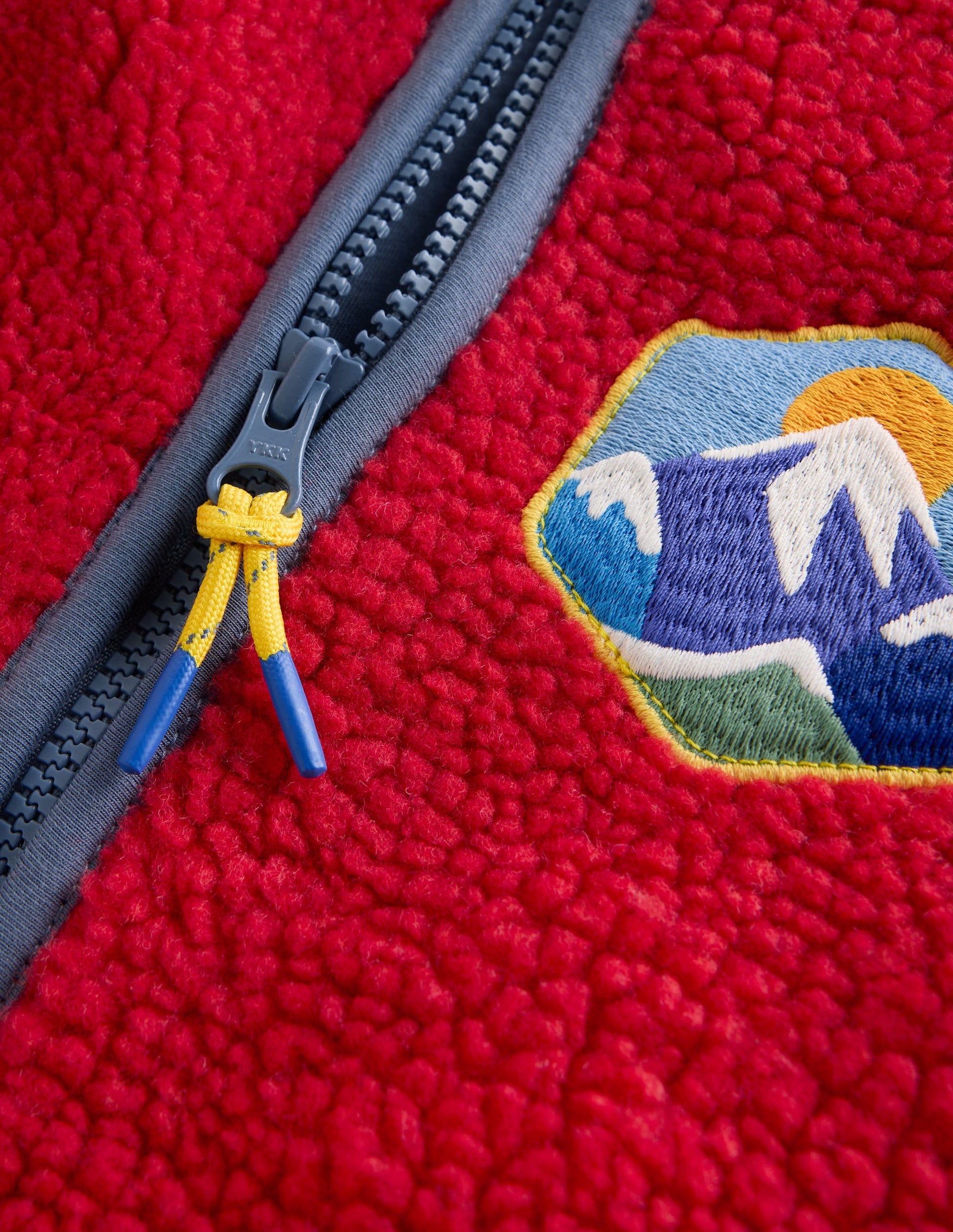 Kuschelige Teddyfell-Jacke-Blockfarben-4