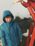 Manteau imperméable 4-en-1-Bleu Orage