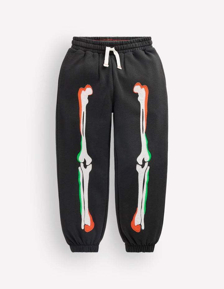 Lustige Jogginghose-Schattengrau Skelett
