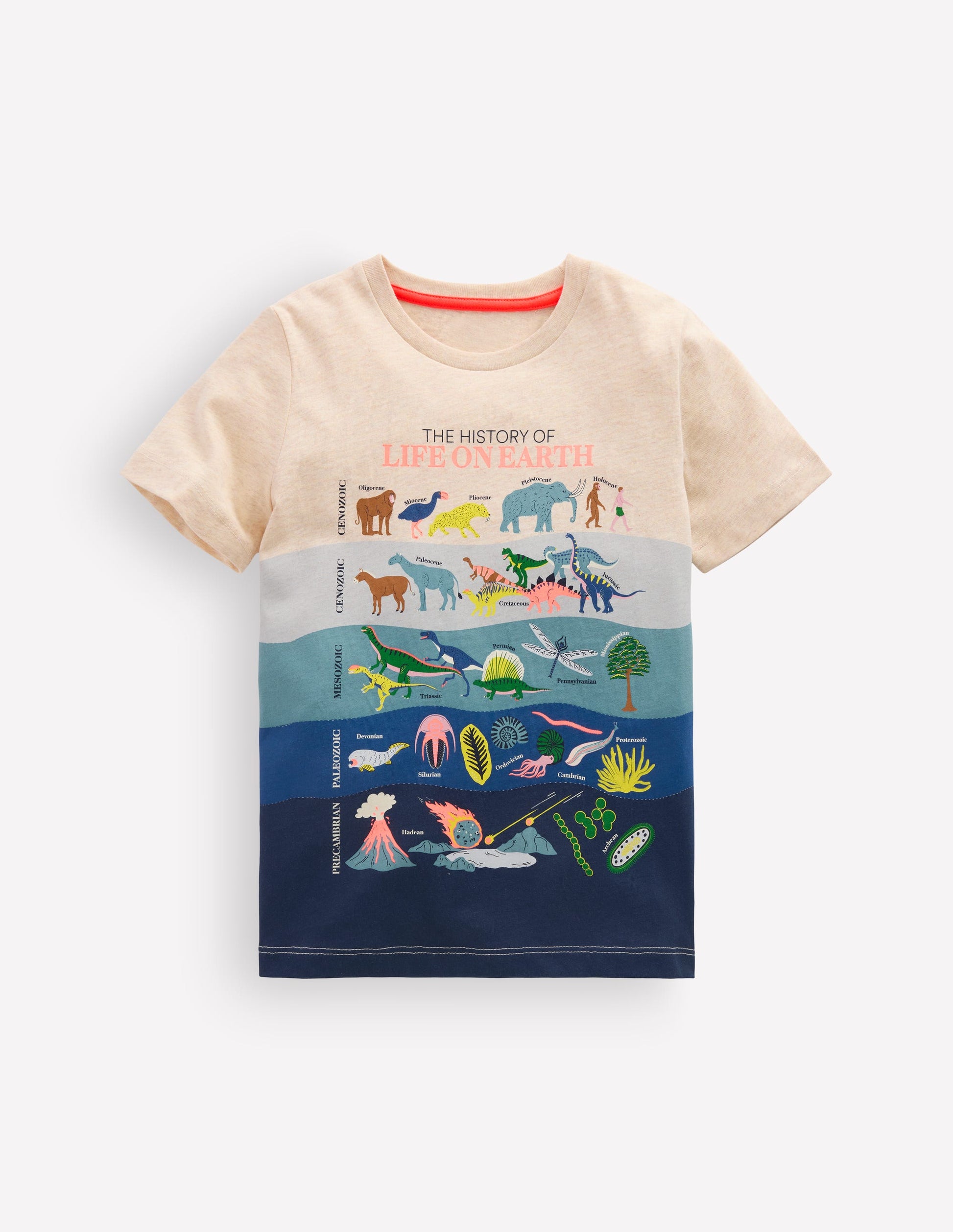 Glow-In-The-Dark T-shirt-Oatmeal Geologic-2