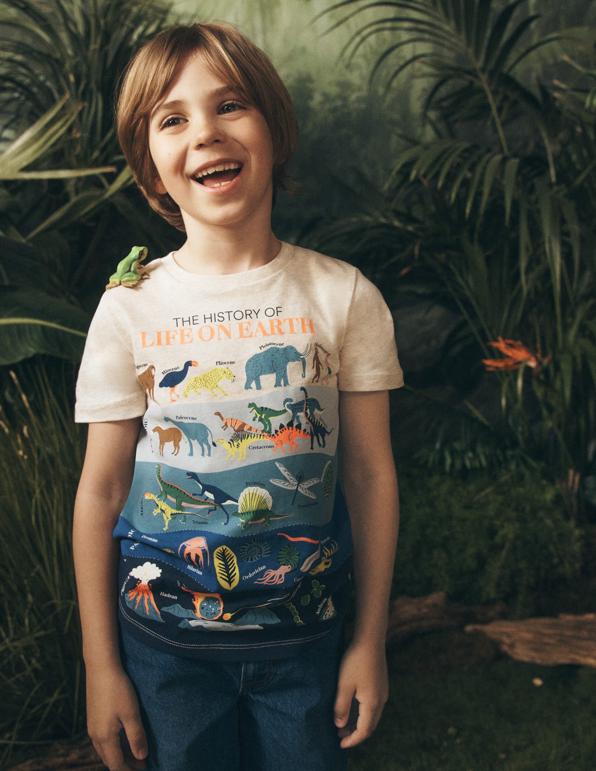 Glow-In-The-Dark T-shirt-Oatmeal Geologic - Image 4