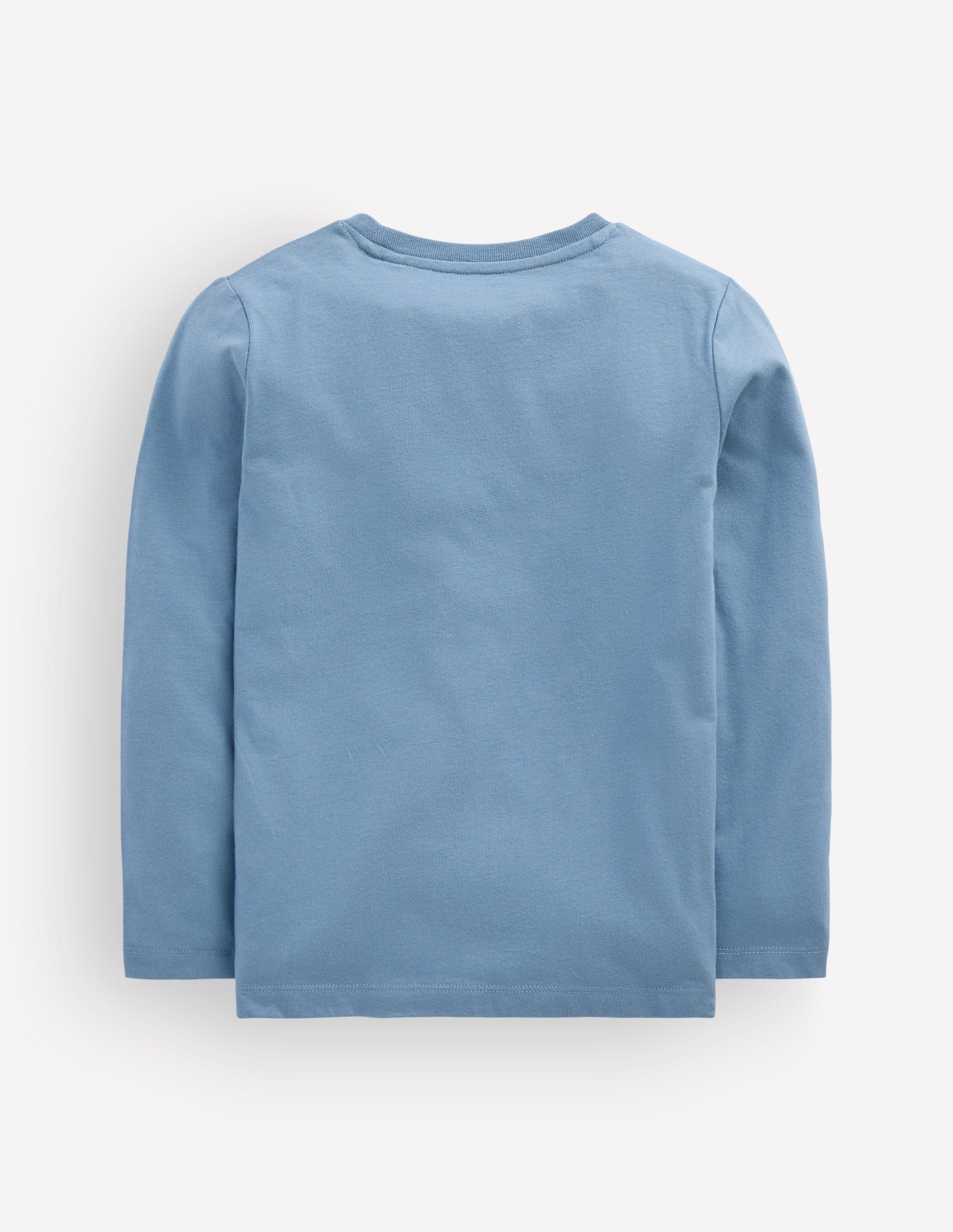 Im Dunkeln leuchtendes T-Shirt mit Superstitch-Blau Aura Schiffswrack-3