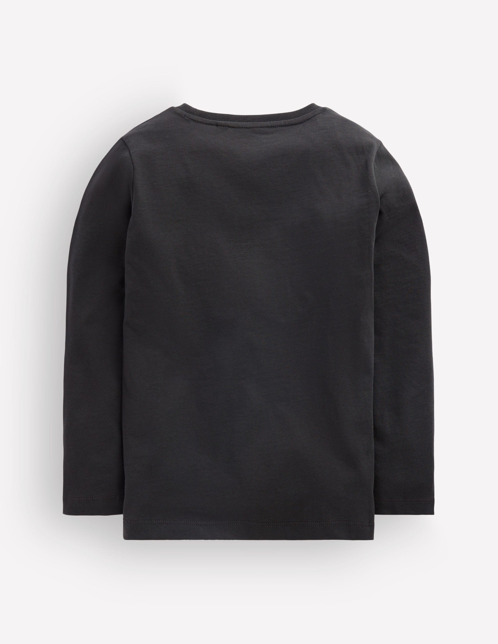 Im Dunkeln leuchtendes Langarmshirt-Schattengrau, Skelett-Band-2