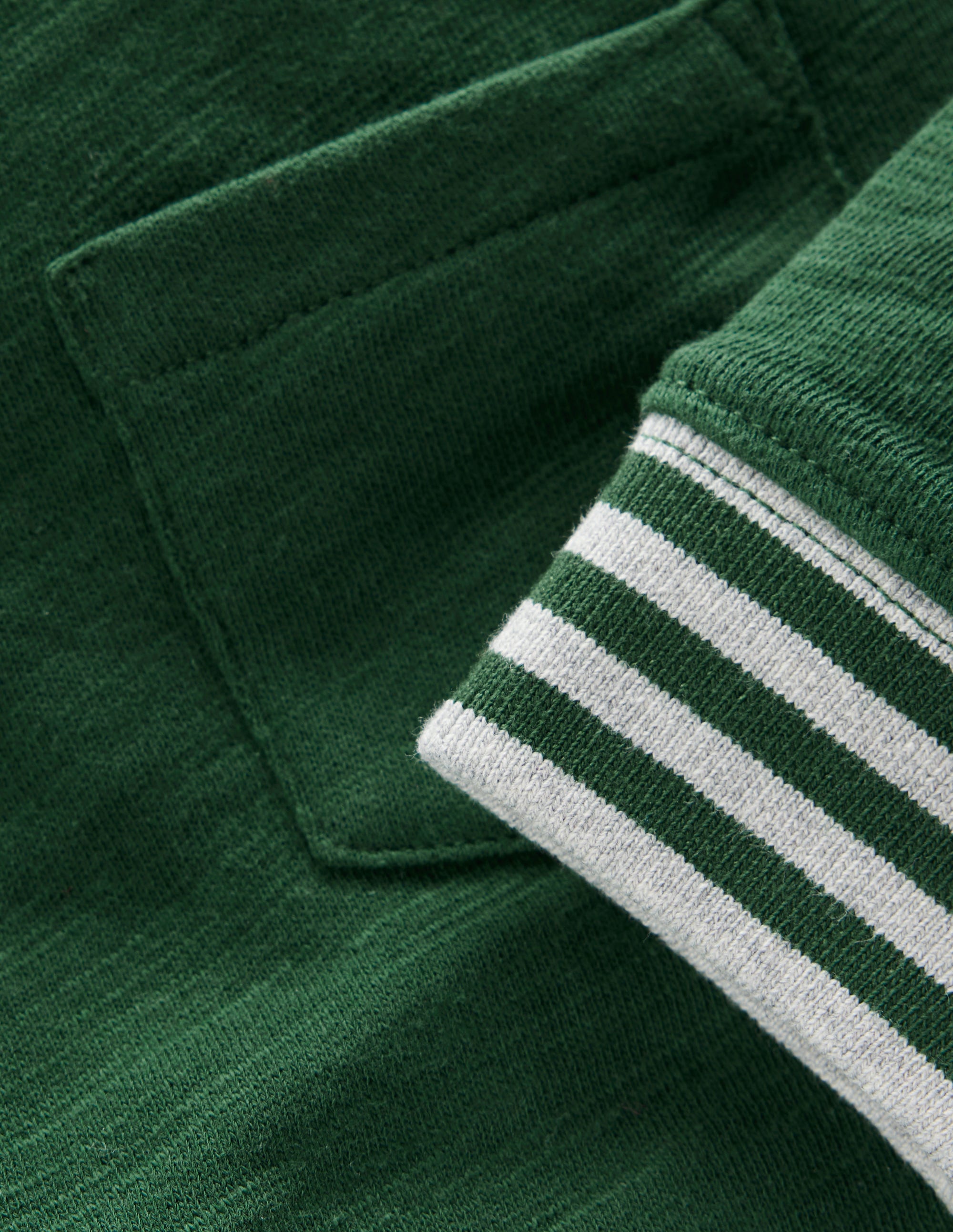 Kuscheliges, mittelschweres Langarmshirt-Jägergrün / Blaue Aura - Image 3