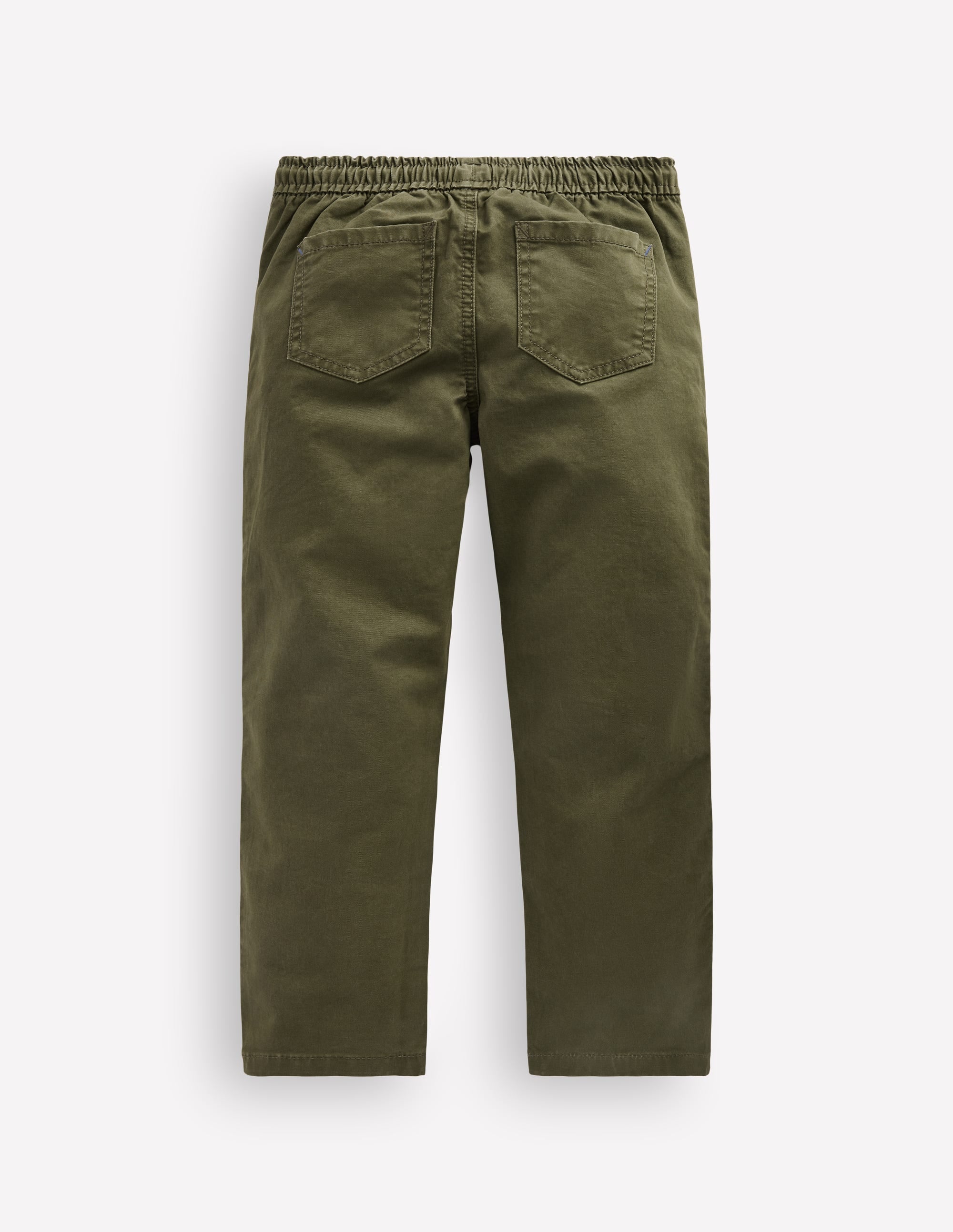 Schmal geschnittene Hose zum Hineinschlüpfen-Waldgrün - Image 2