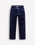 Slim Pull-on Trousers-College Navy Cord