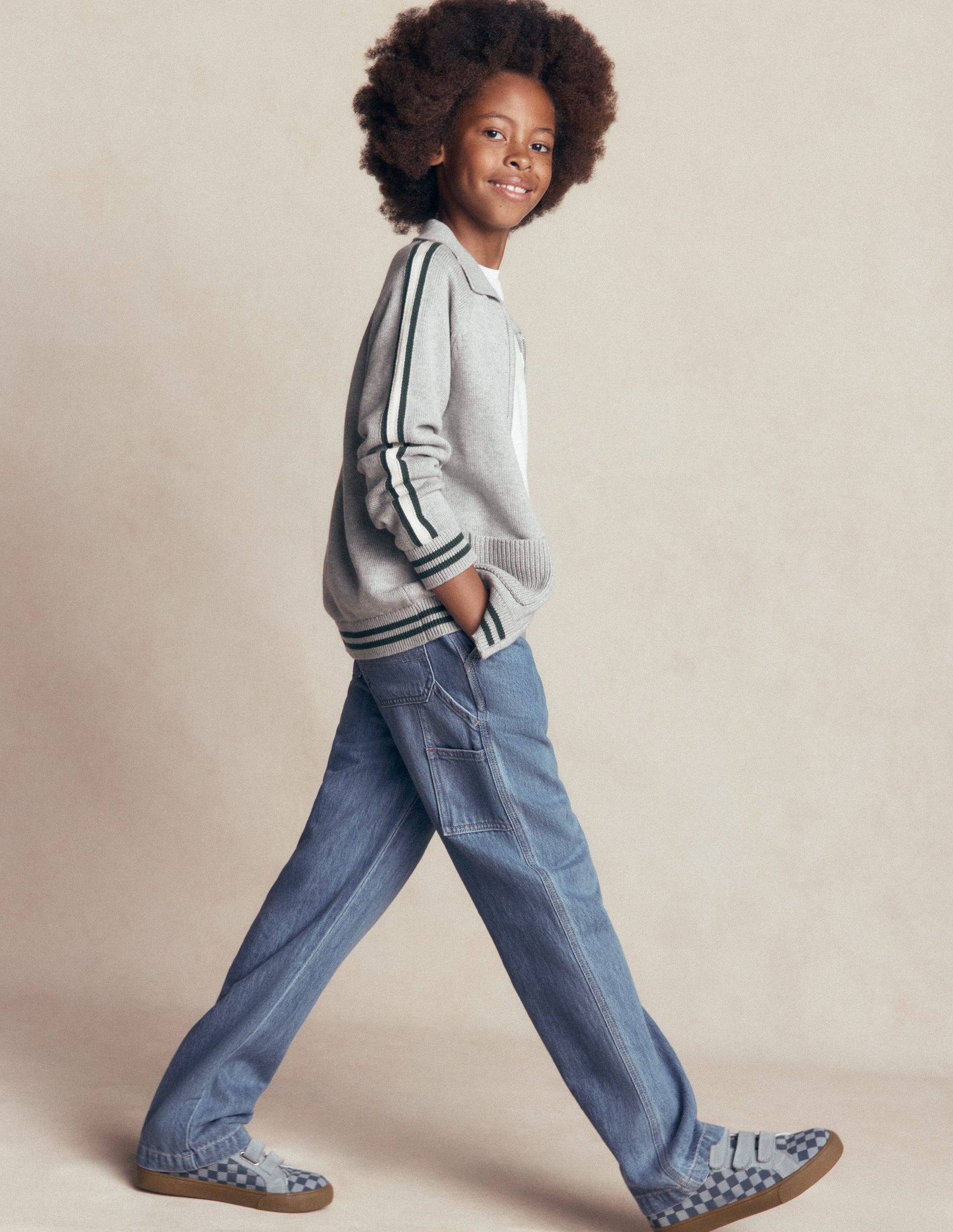 Schreiner-Jeans zum Hineinschlüpfen-Helle Waschung-3