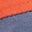 T-Shirt in Blockfarben-Grau Meliert