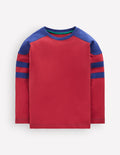 T-shirt colourblock-Terre rouge