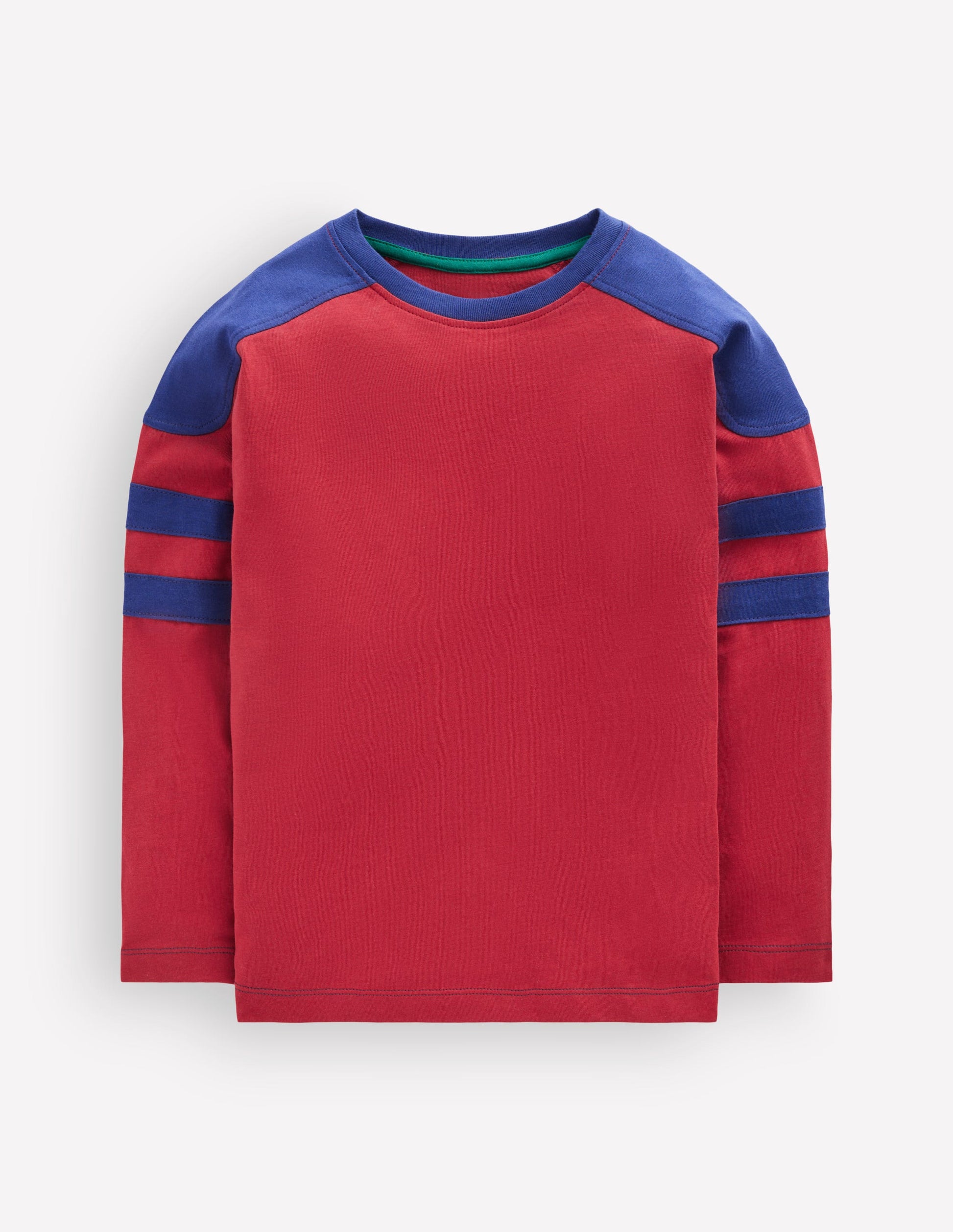 T-shirt colourblock-Terre rouge-1