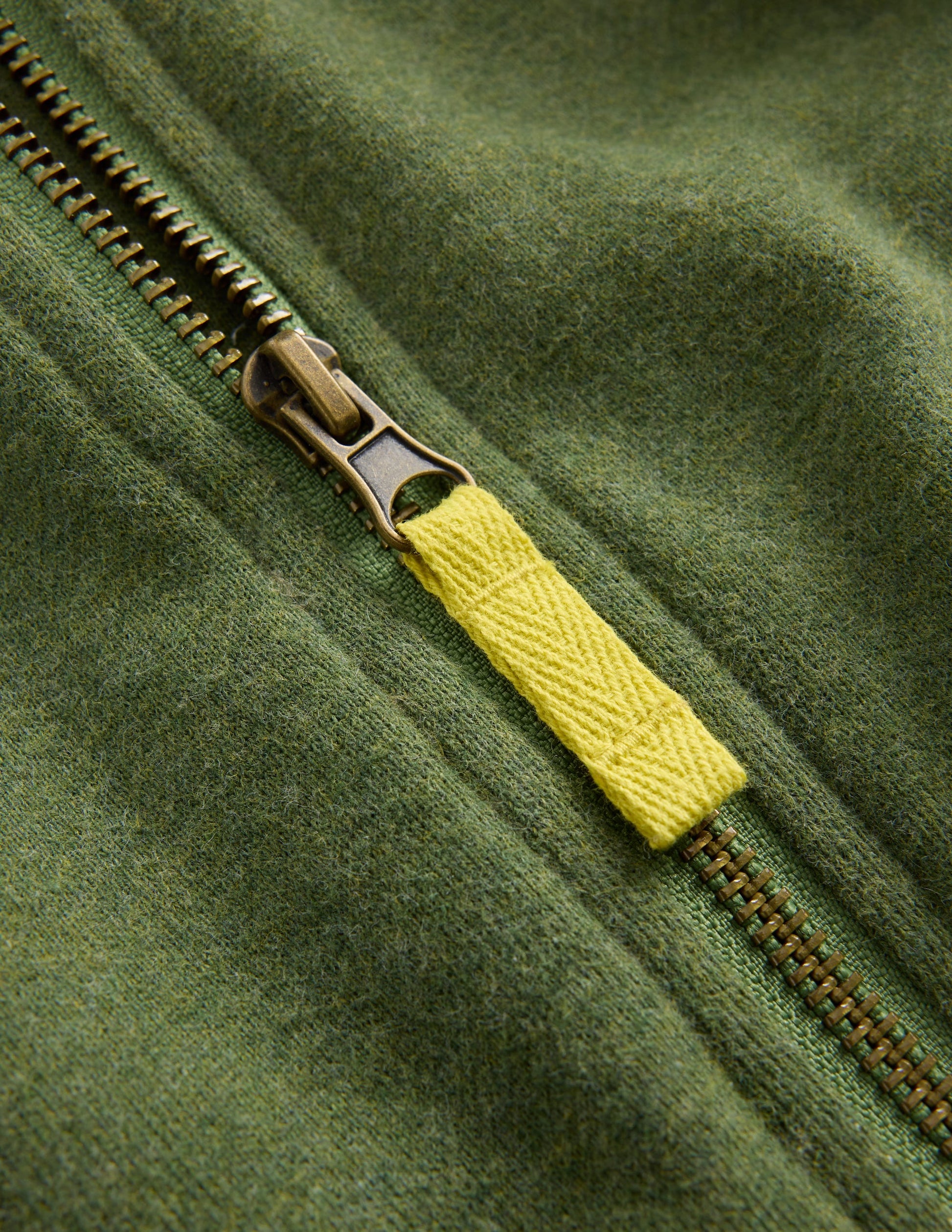 Veste bomber doublée de polaire-Colourblock vert/bleu-3