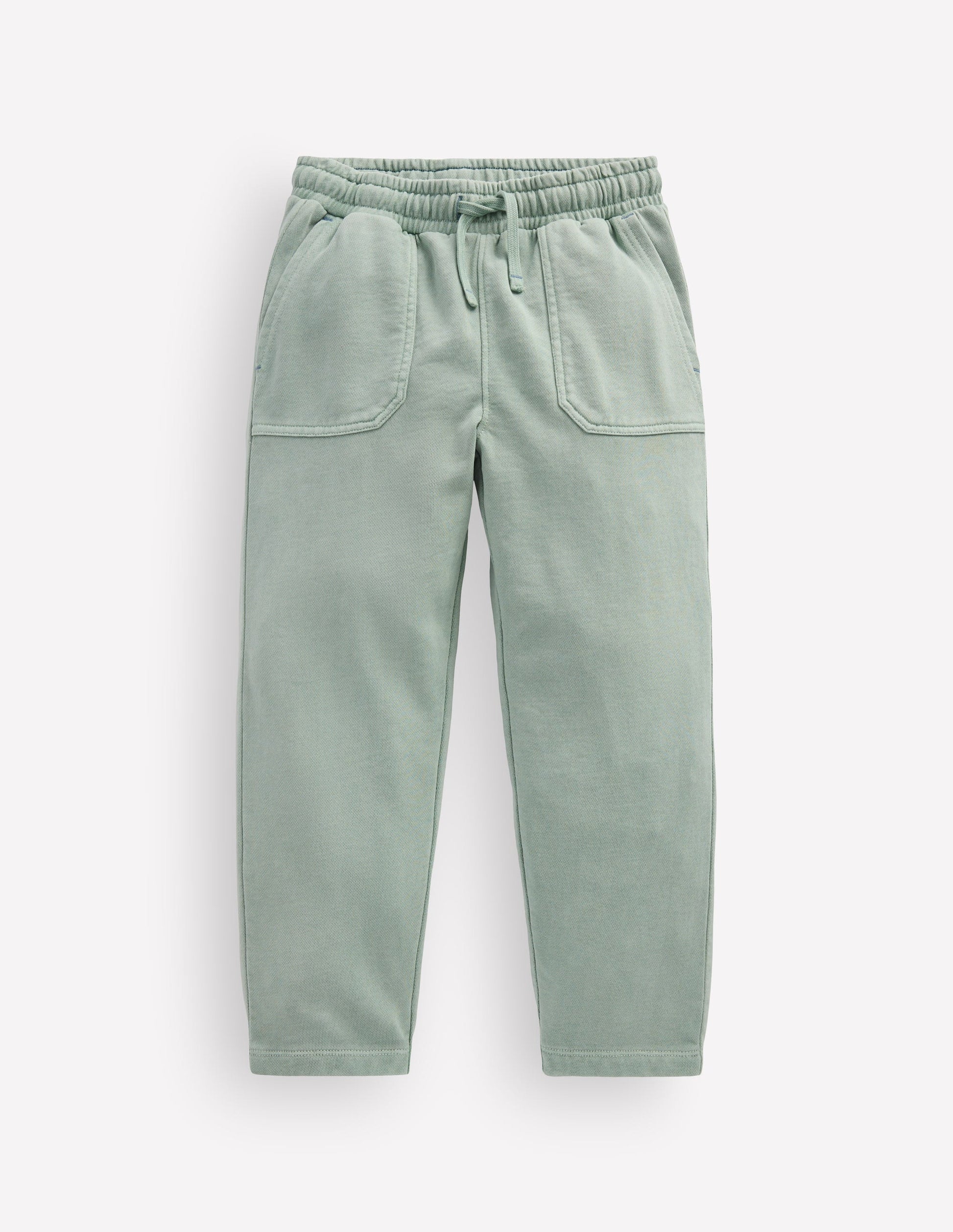 Stückgefärbte Jogginghose-Cornisch Blau-1