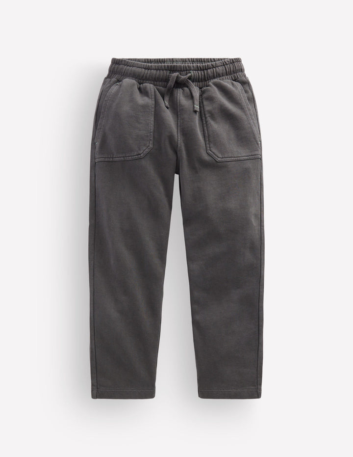 Garment Dye Tapered Jogger-Shadow Grey