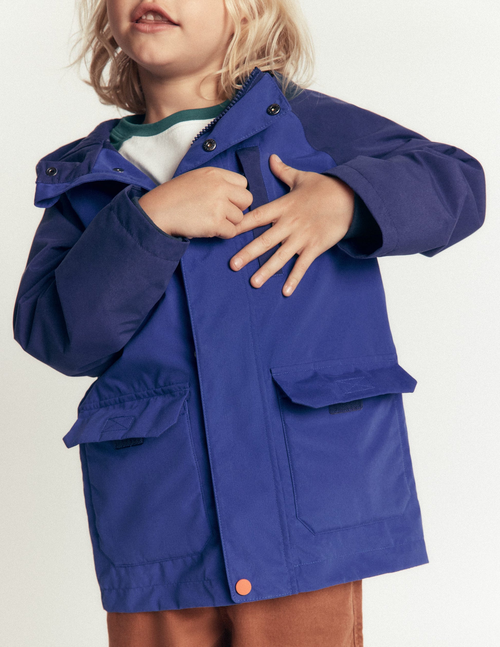 Ciré imperméable-Bleu mazarine-1
