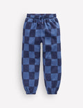 Bas de jogging décontracté imprimé-Bleu marine universitaire/bleu denim