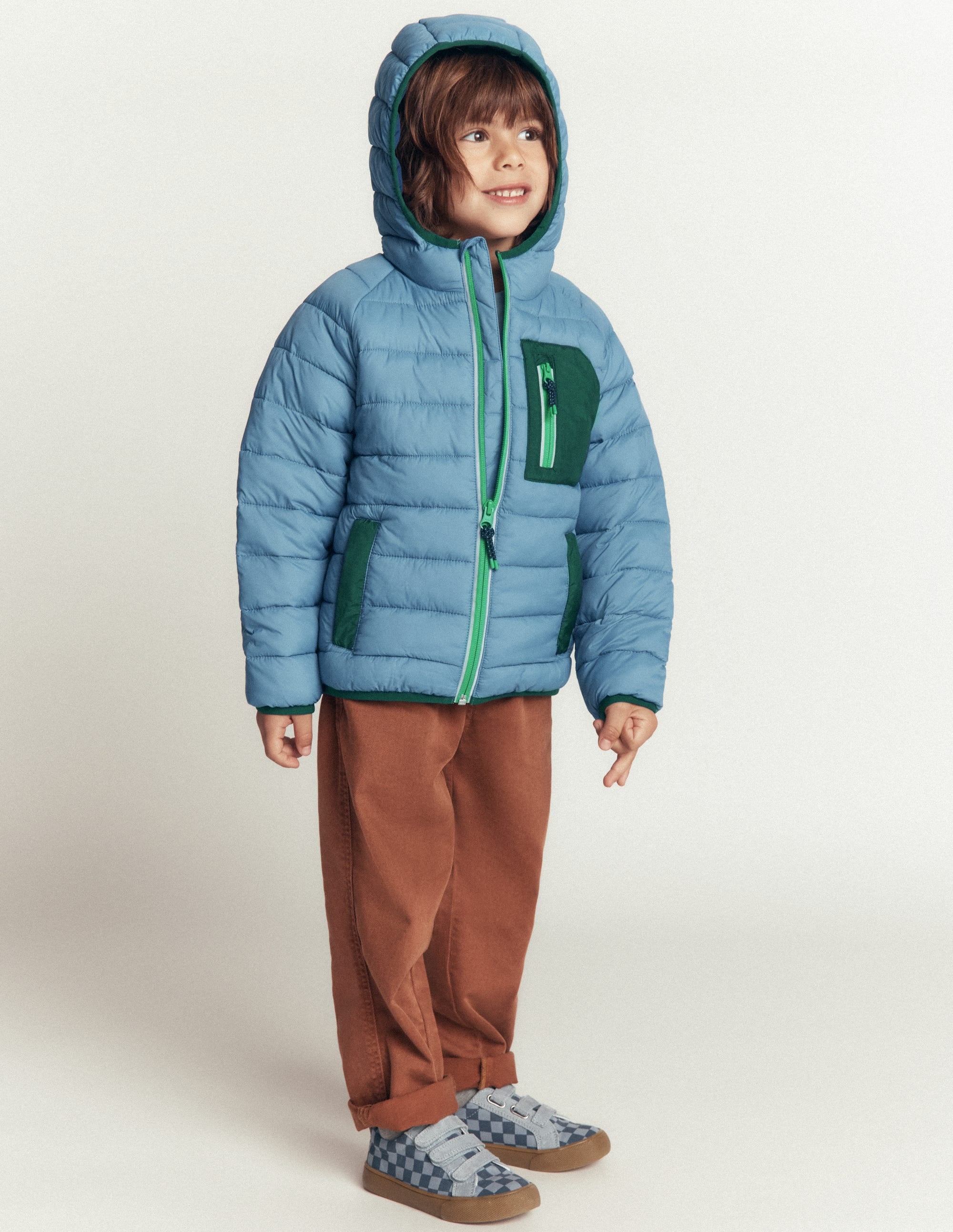 Doudoune repliable-Aura bleue - Image 1