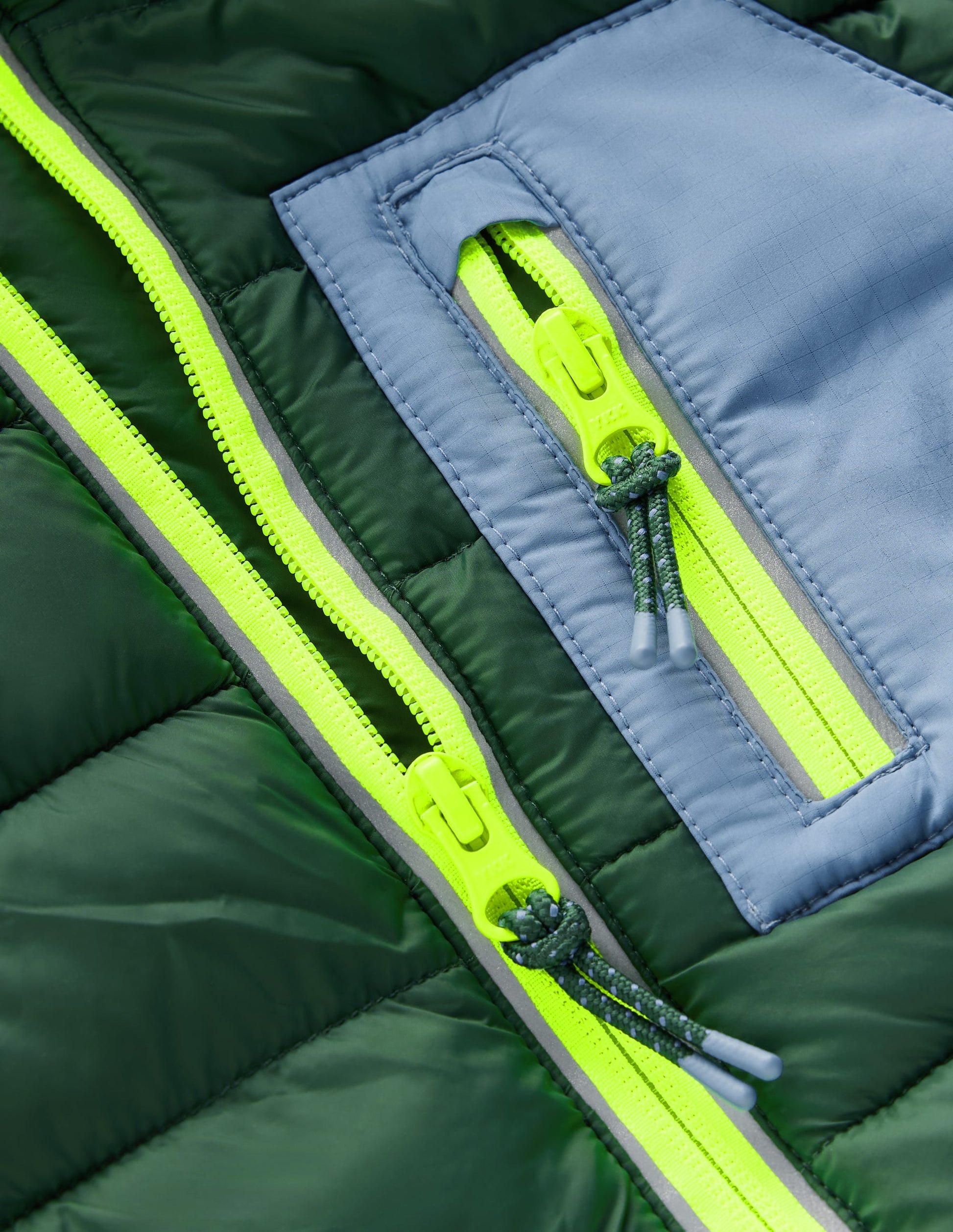 Doudoune repliable-Vert bouquet-5