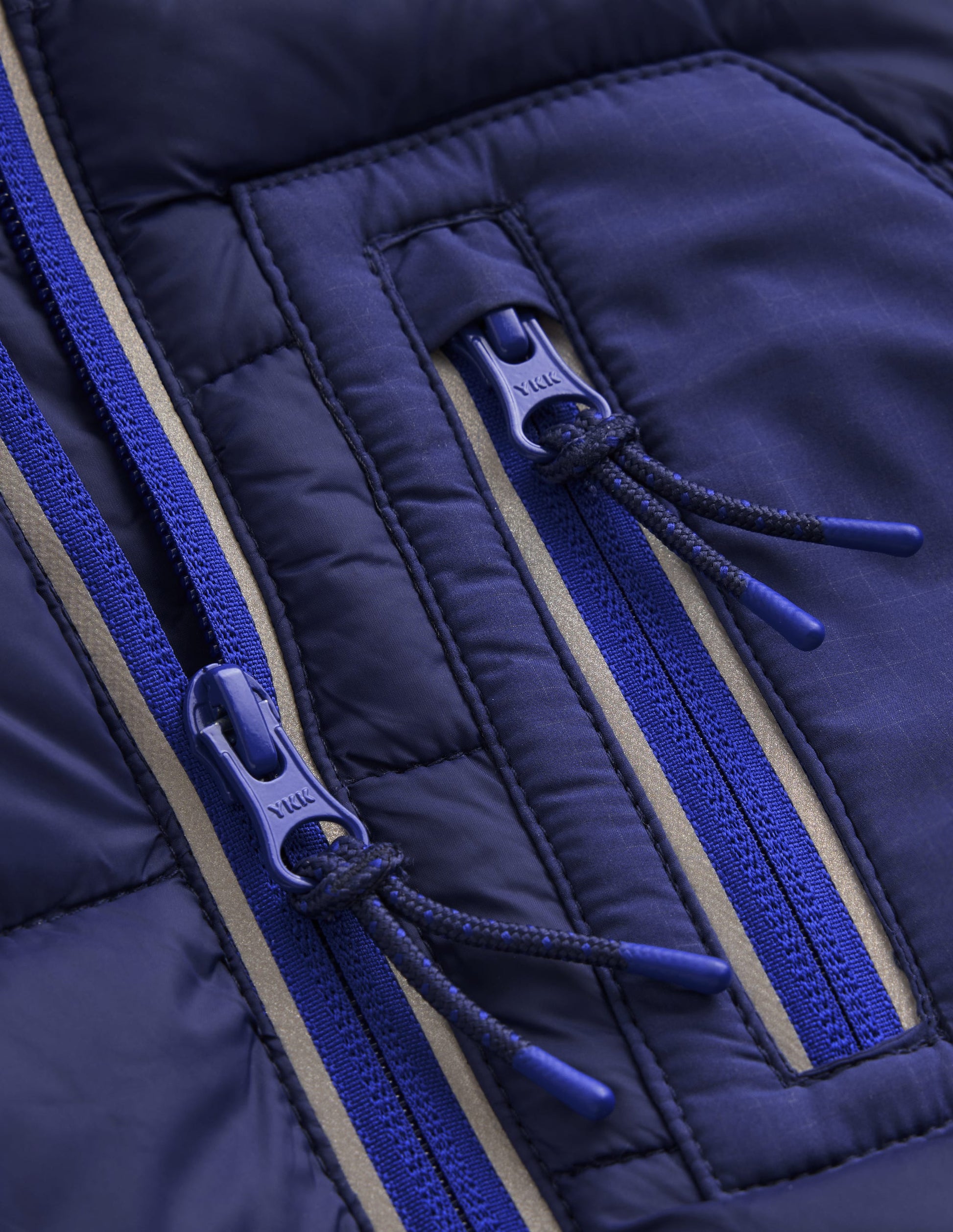Pack-away Padded Jacket-College Navy-3