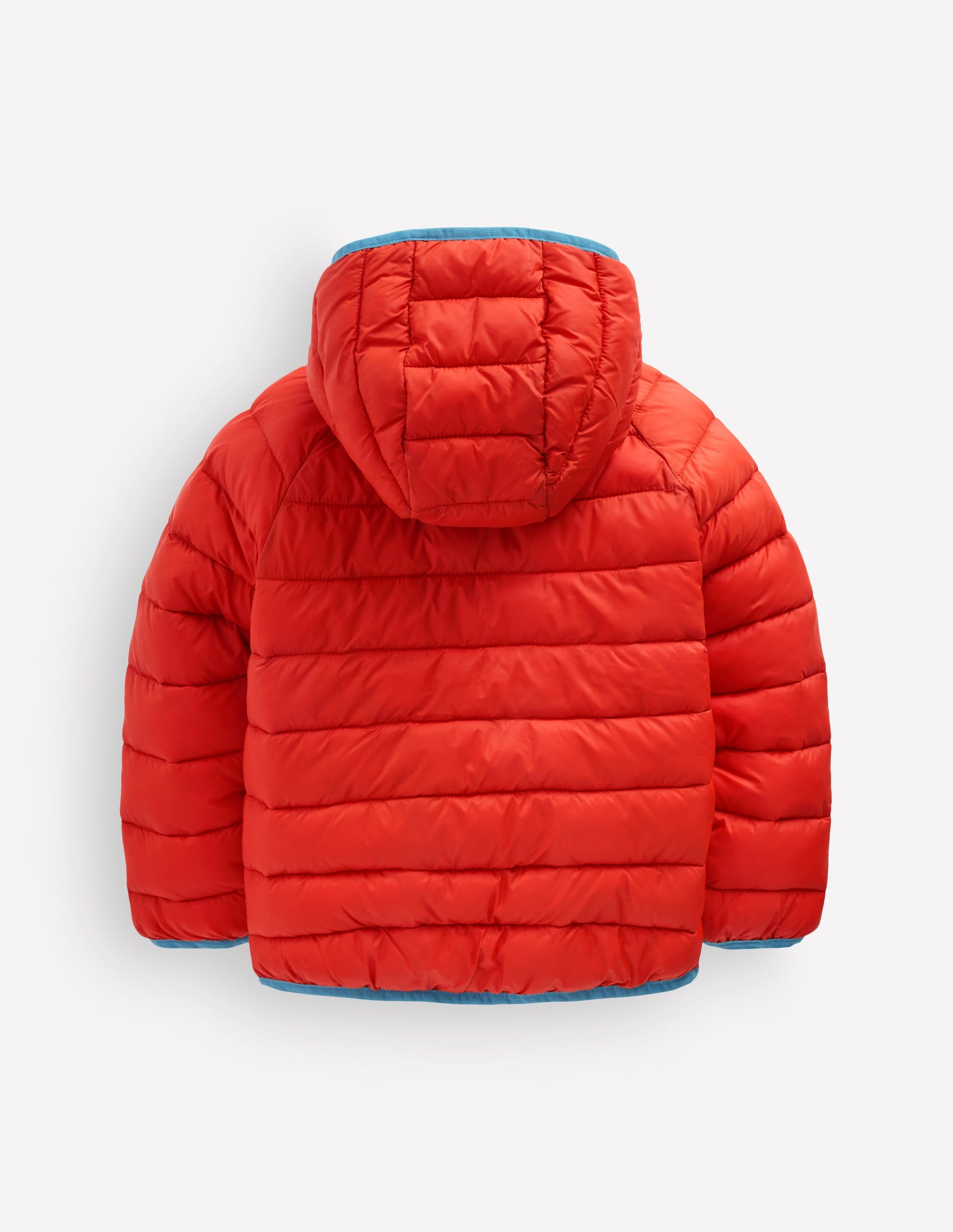 Doudoune repliable-Rouge aurore-2
