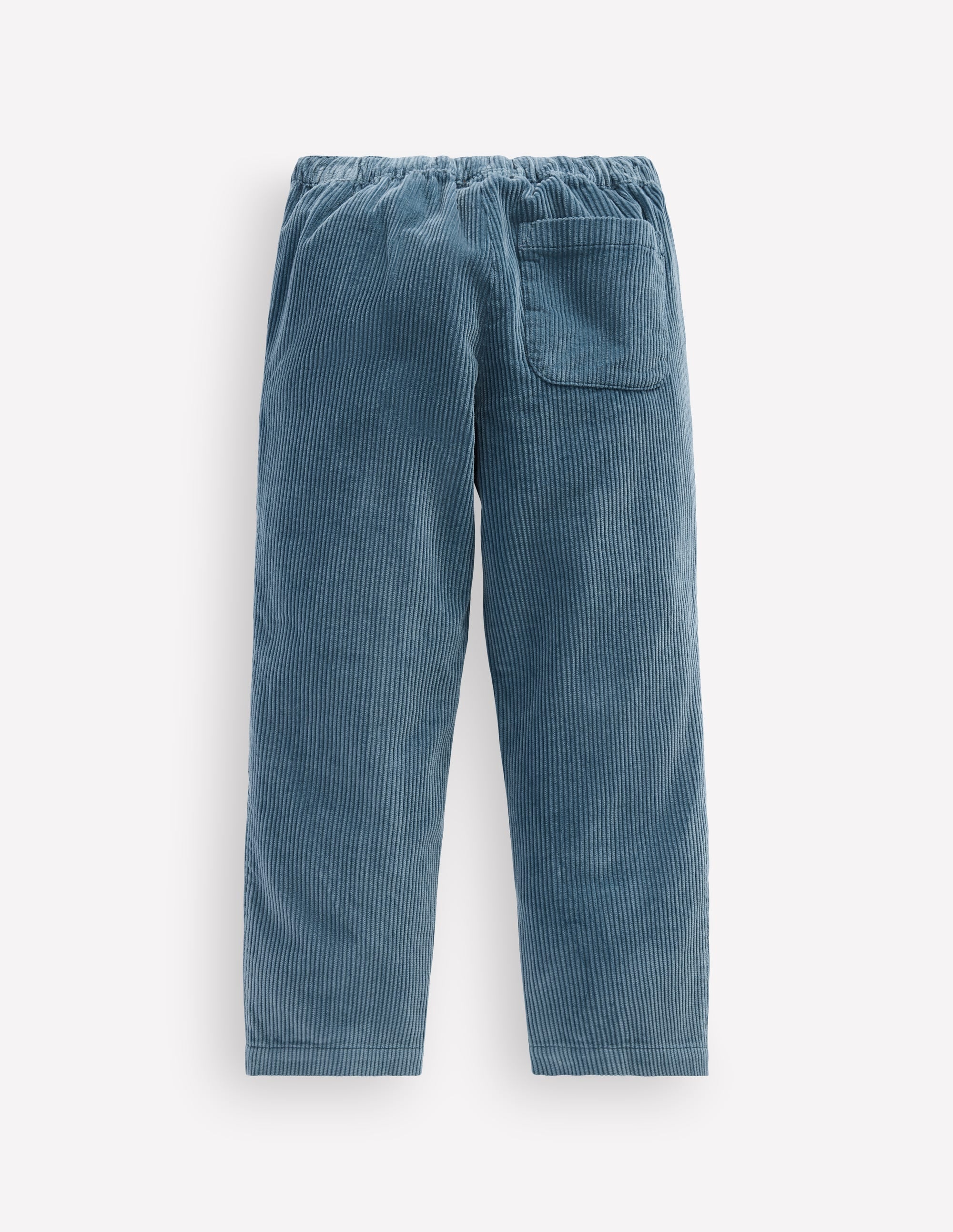 Lässige Cordhose mit geradem Bein-ECHTES BLAUGRÜN - Image 2