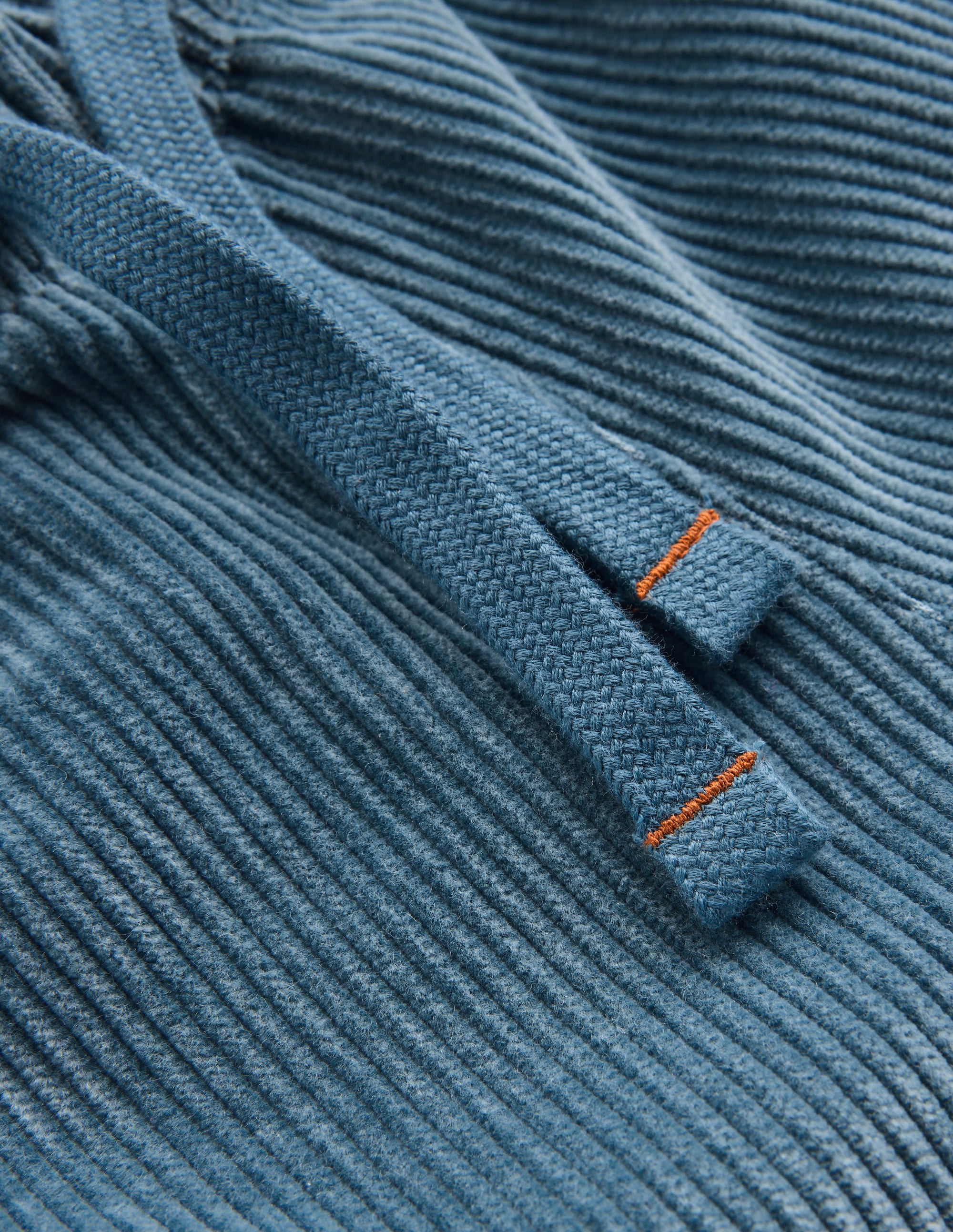 Lässige Cordhose mit geradem Bein-ECHTES BLAUGRÜN - Image 3