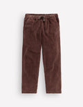 Lässige Cordhose mit geradem Bein-Java