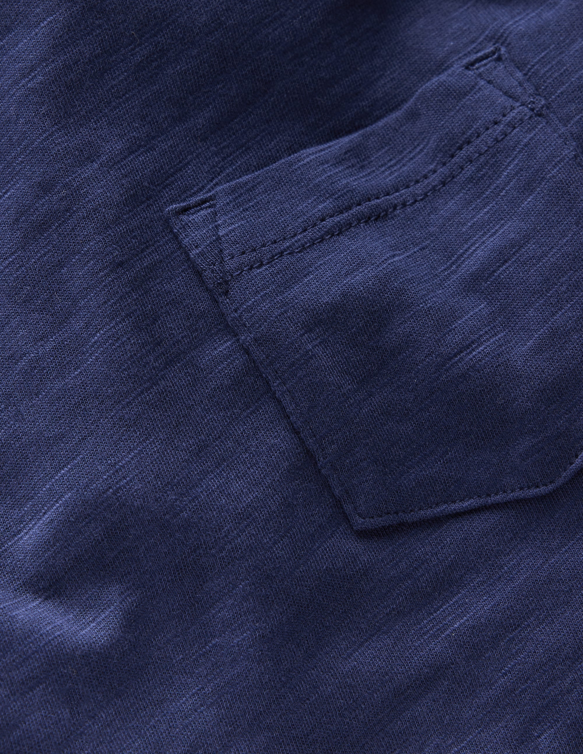 T-shirt pour tous les jours à manches longues-Bleu marine universitaire - Image 3