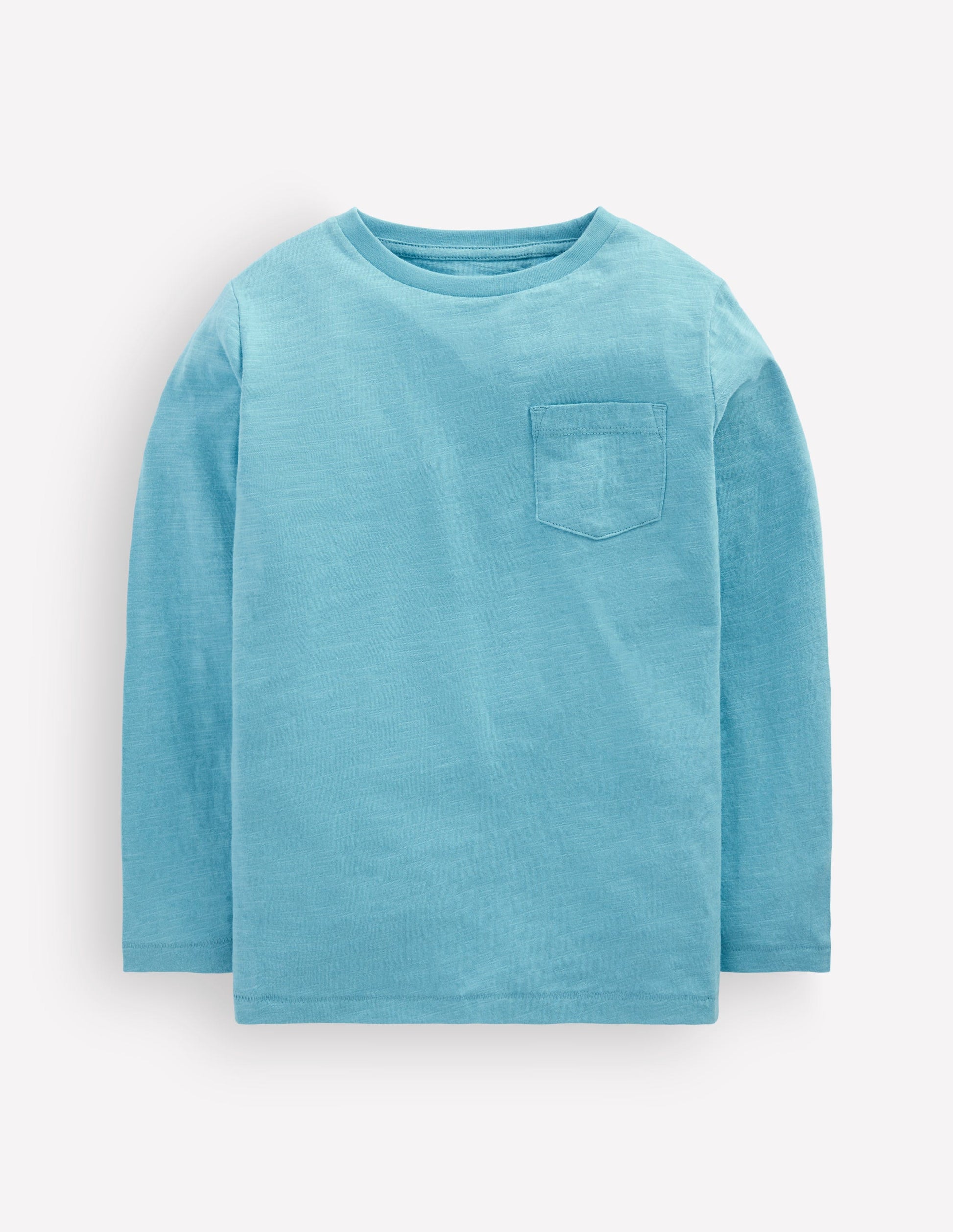Everyday Long Sleeve T-Shirt-Duck Egg Blue-1