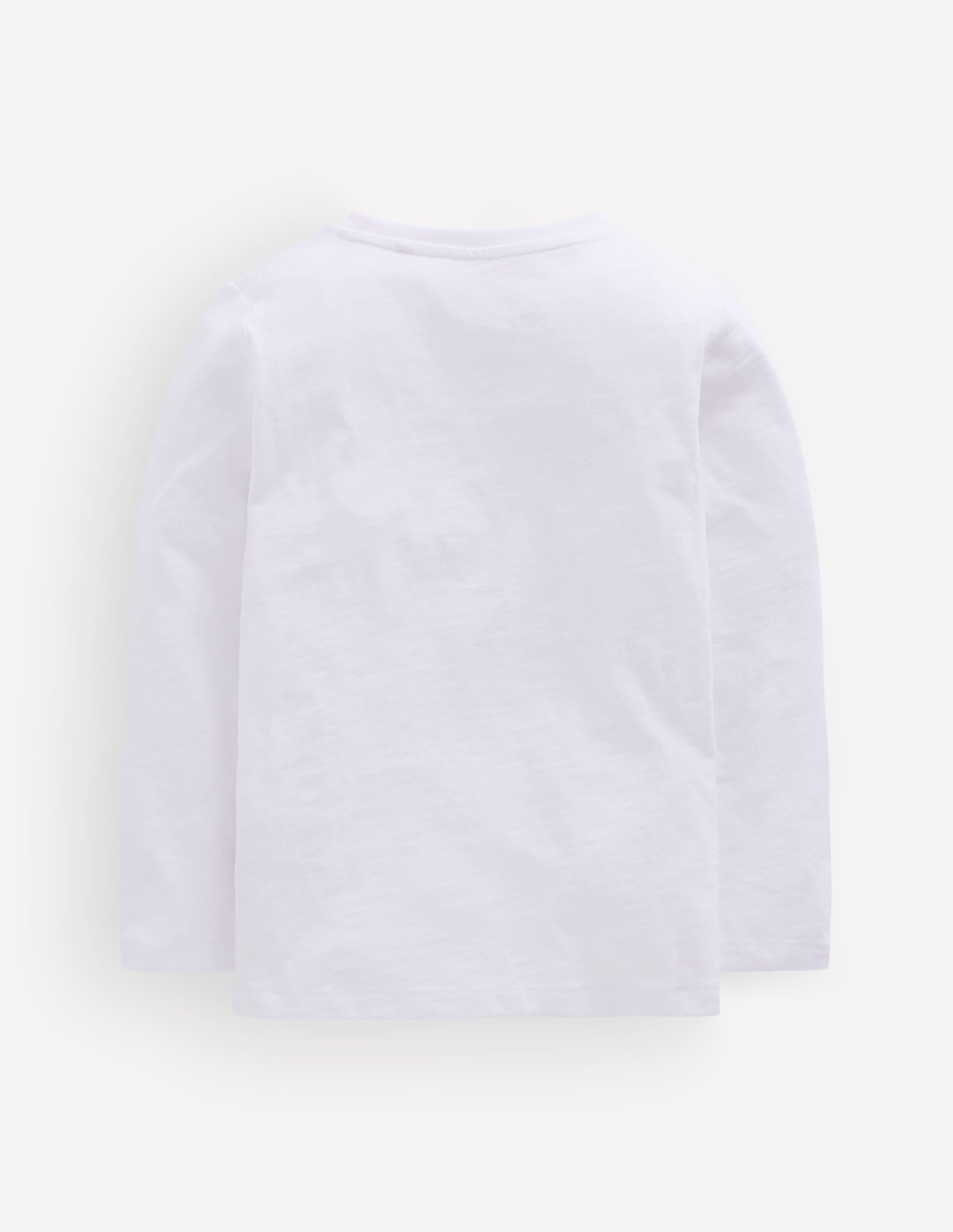 Everyday Long Sleeve T-Shirt-White - Image 2