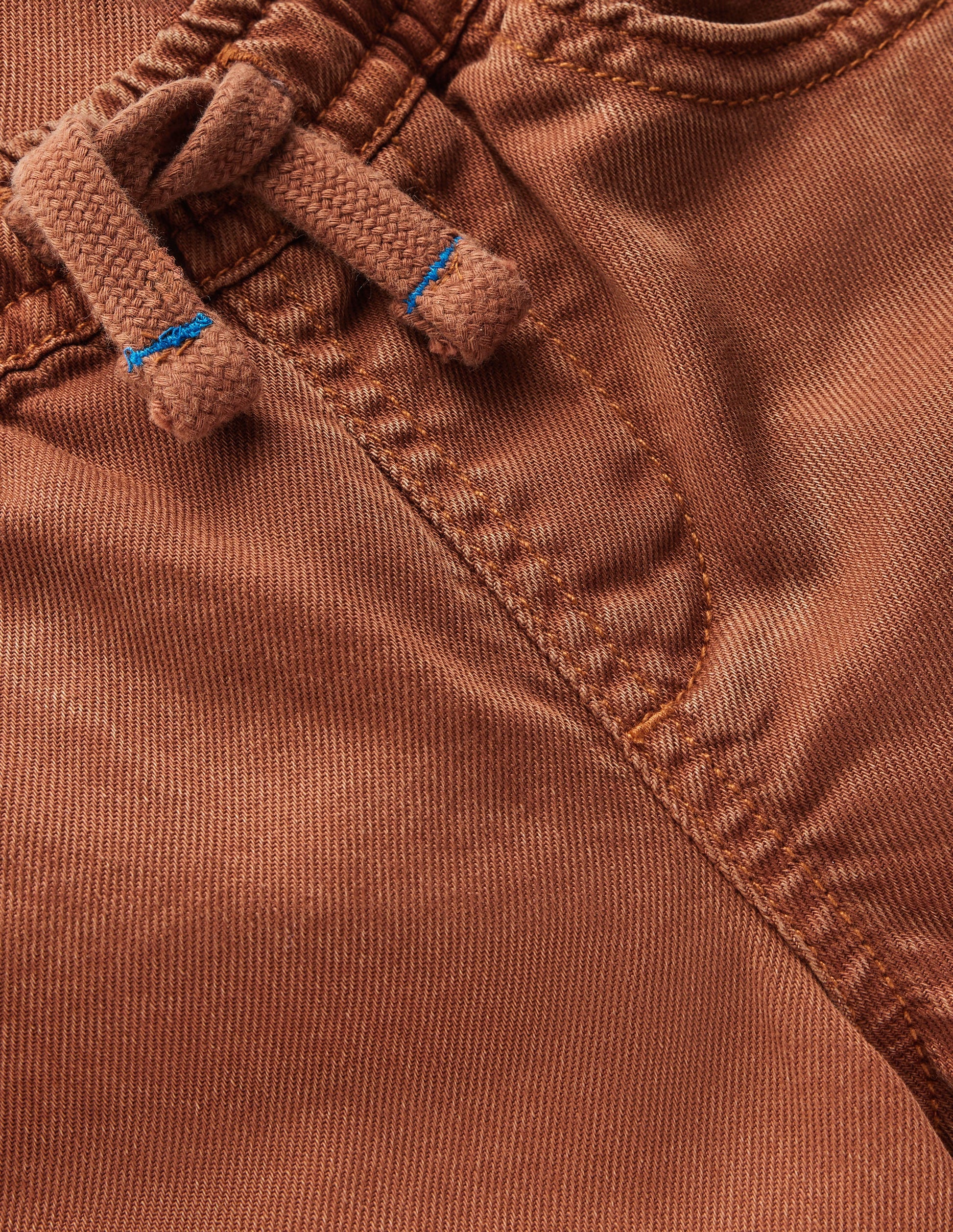 Pantalon droit simple-Gingembre-3