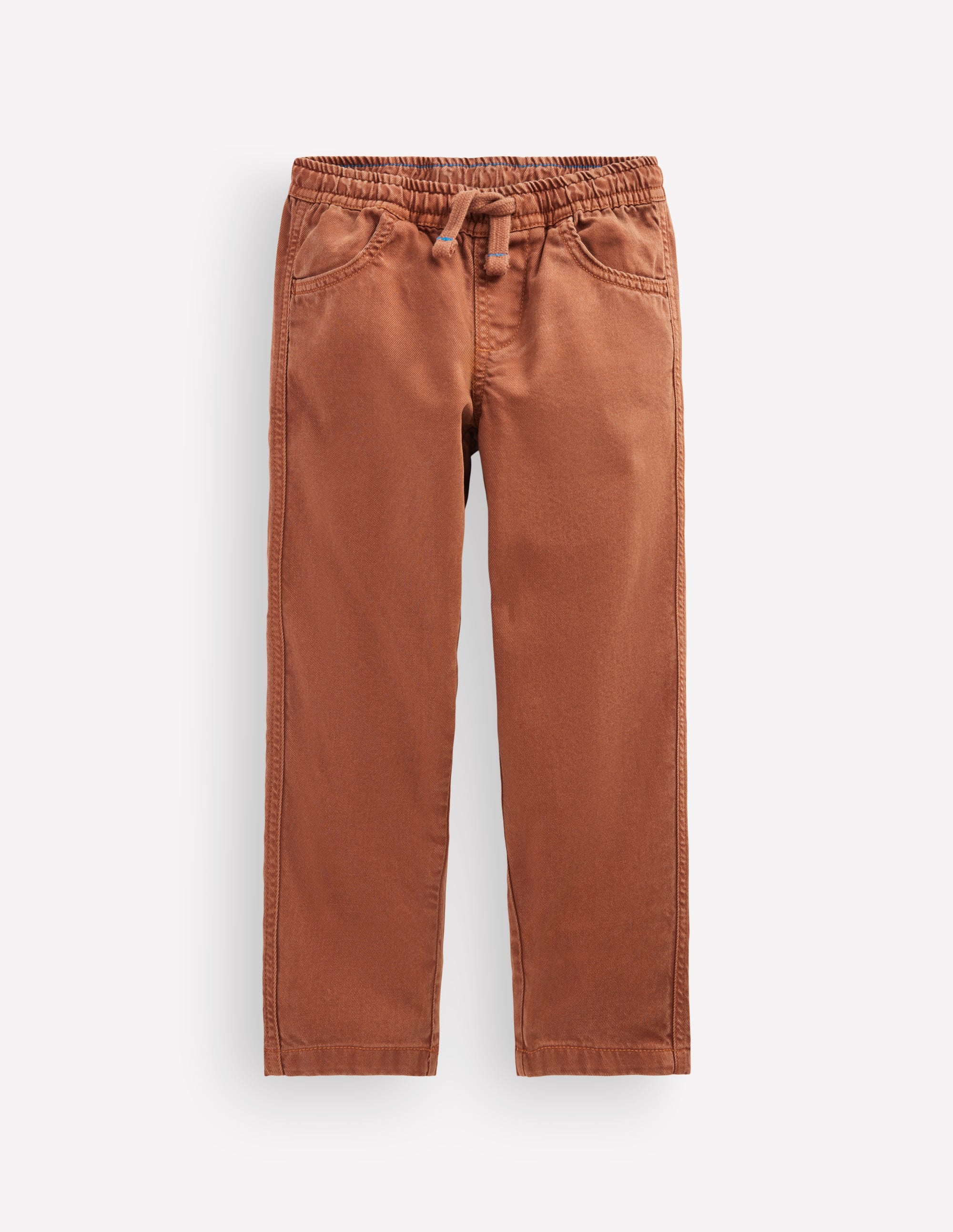 Pantalon droit simple-Gingembre - Image 1