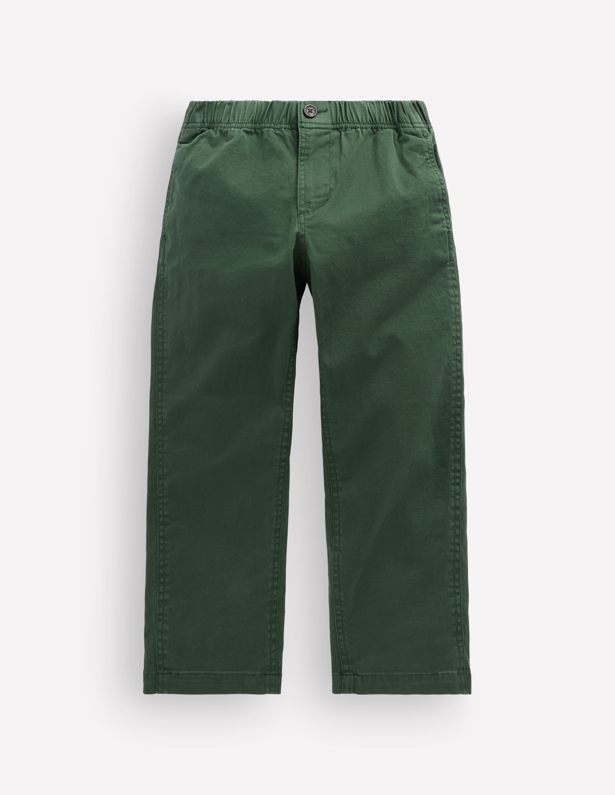 Lässige Chinohose mit geradem Bein-Kiefernnadel - Image 1