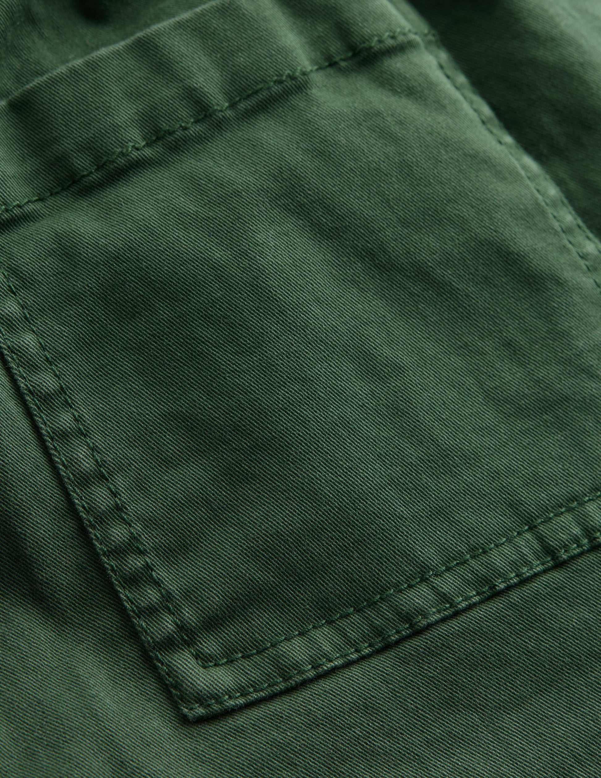 Lässige Chinohose mit geradem Bein-Kiefernnadel-3