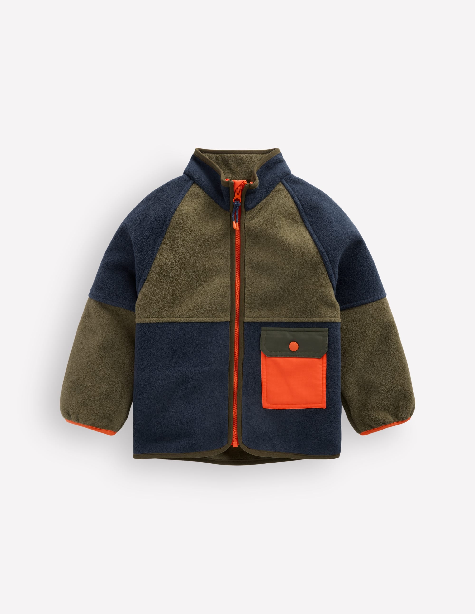 Kuschelige, winddichte Fleecejacke-Khaki - Image 3