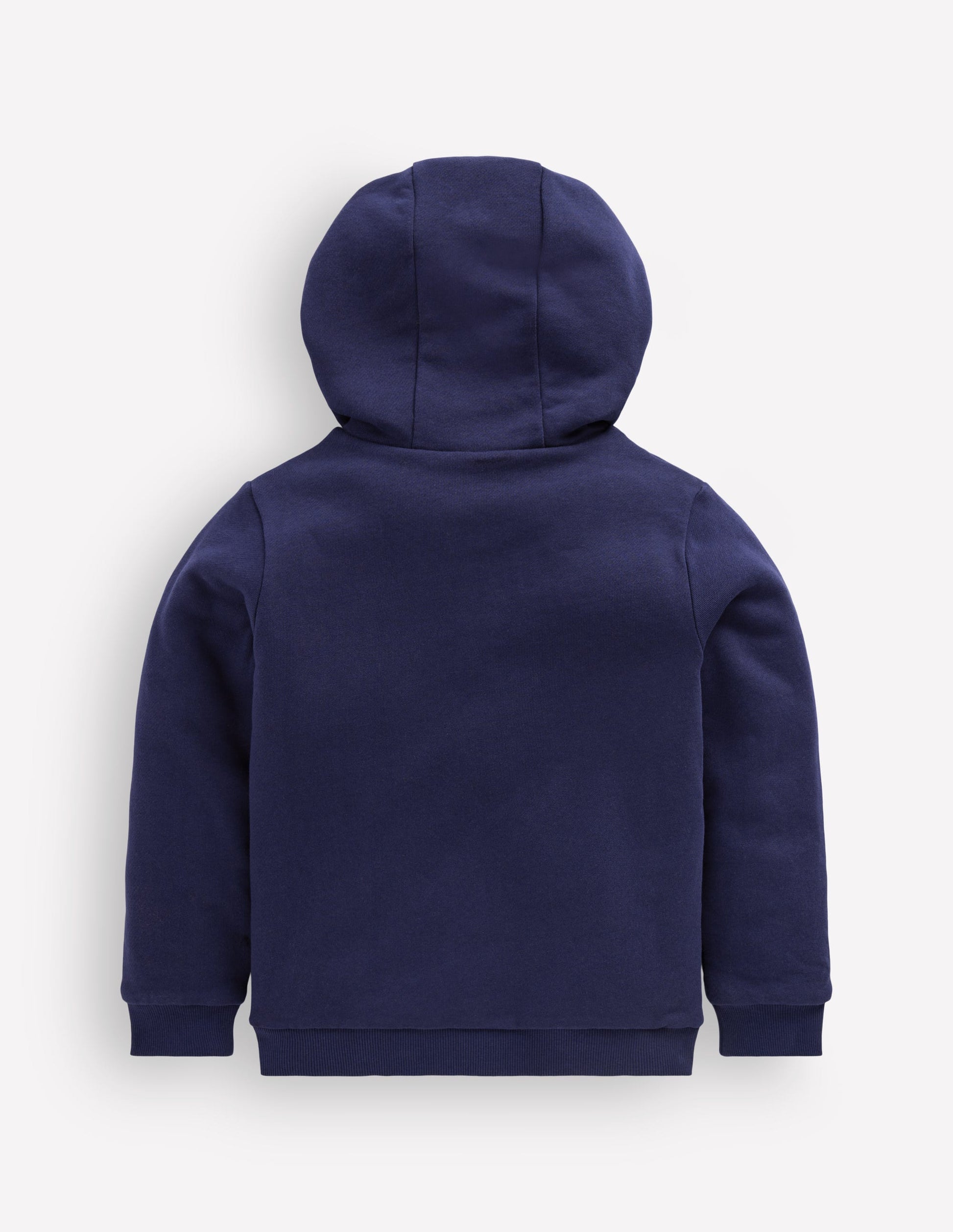 Wendbarer Teddy-Kapuzenpullover-Schuluniform-Marineblau-2