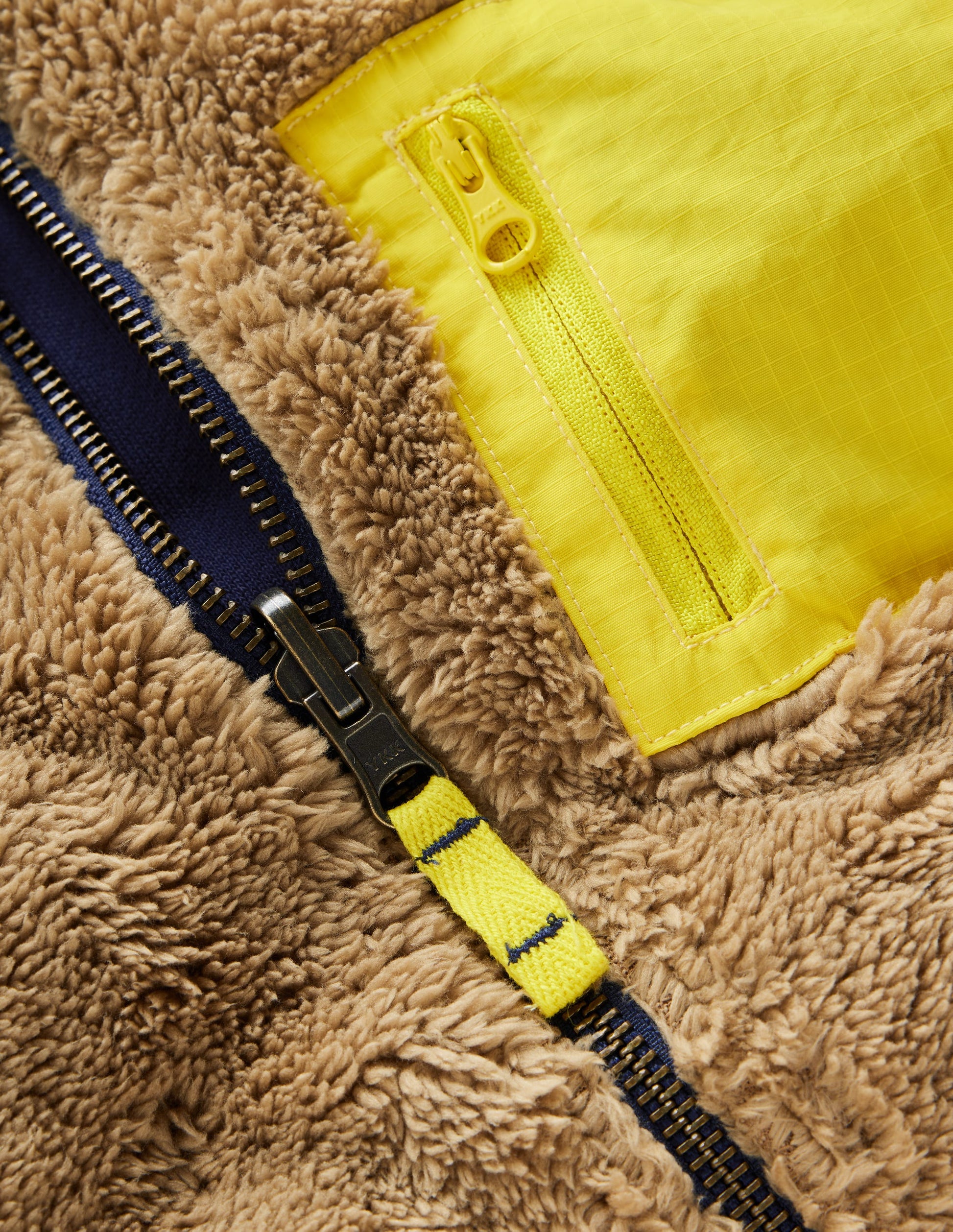Wendbarer Teddy-Kapuzenpullover-Schuluniform-Marineblau-3