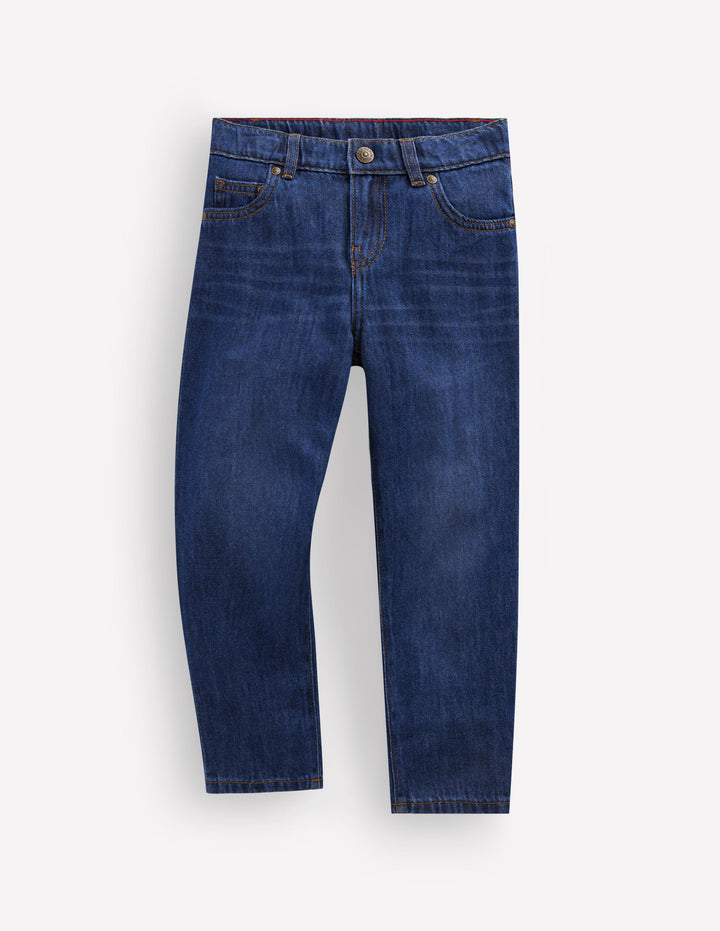 Jeans mit geradem Bein-MITTLERE WASCHUNG