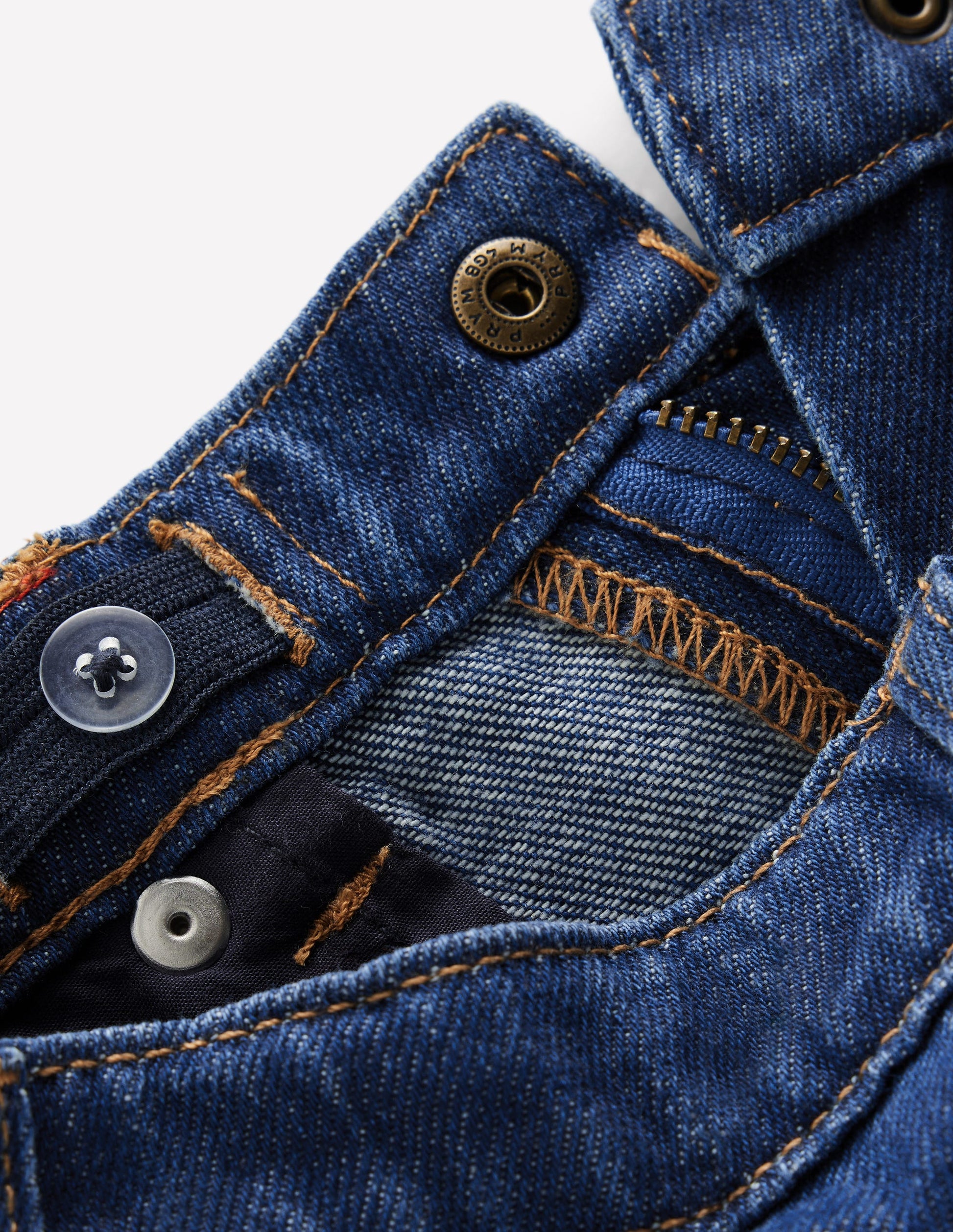Regular Straight Jeans-MID WASH-4