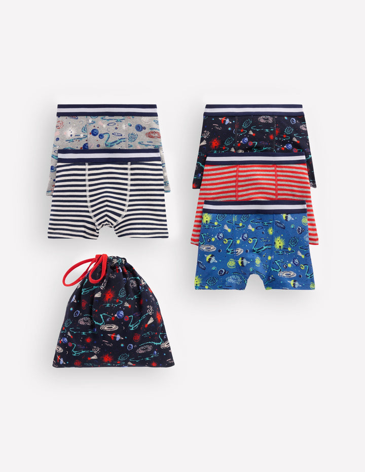 Boxershorts im 5er-Pack-Bunt Sternbilder