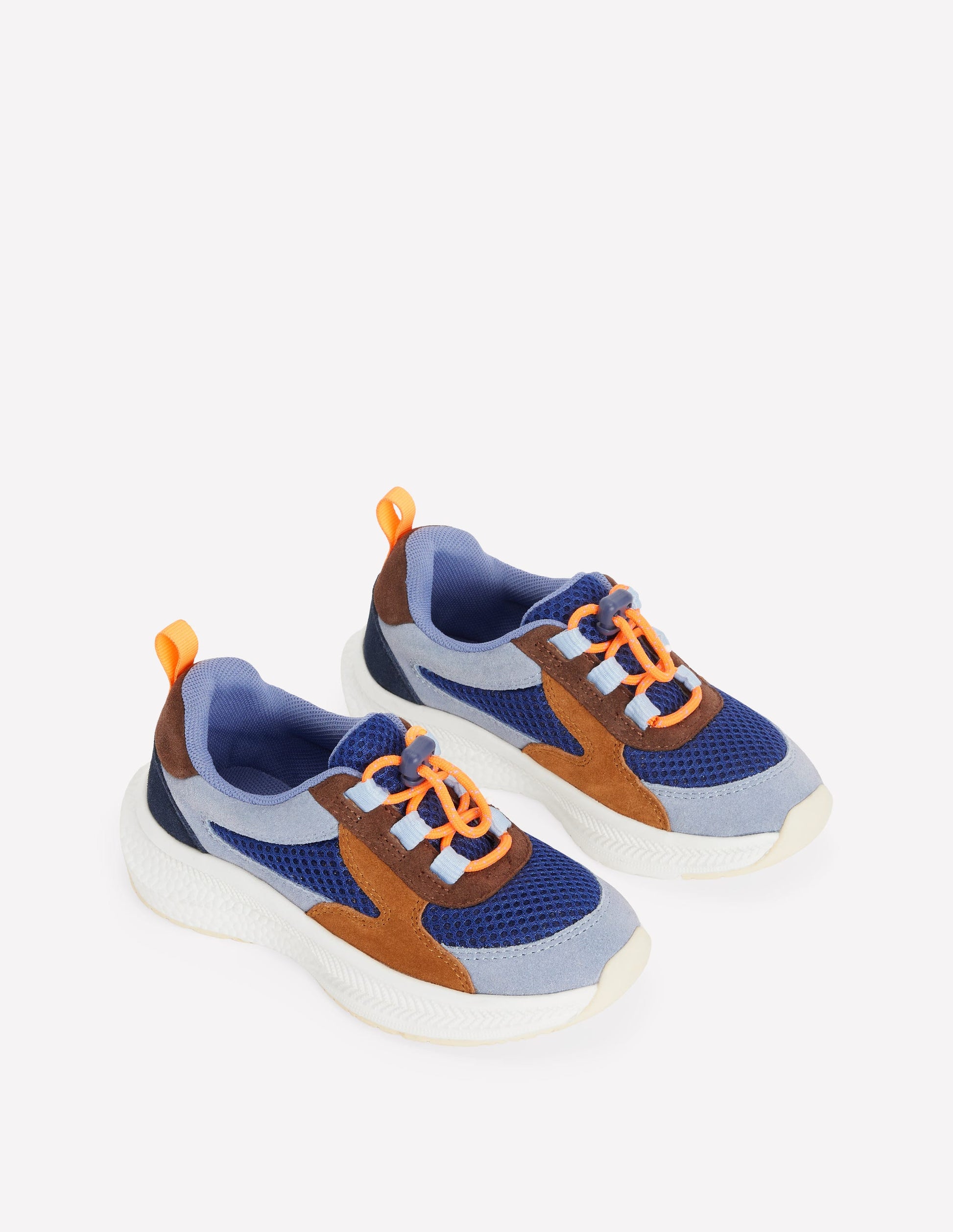 Blau Sportliche Turnschuhe-Schuluniform-Marineblau-2