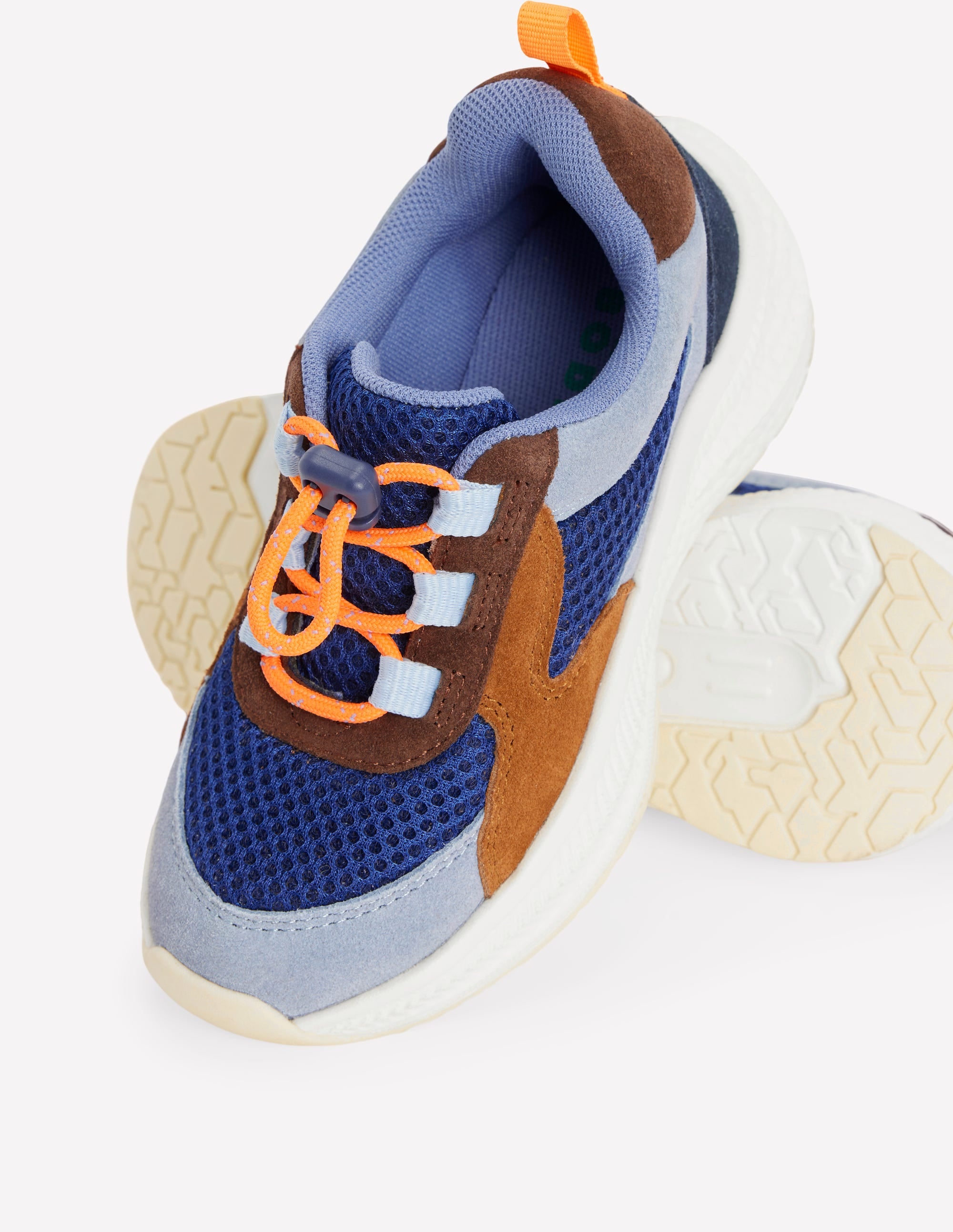 Blau Sportliche Turnschuhe-Schuluniform-Marineblau - Image 3