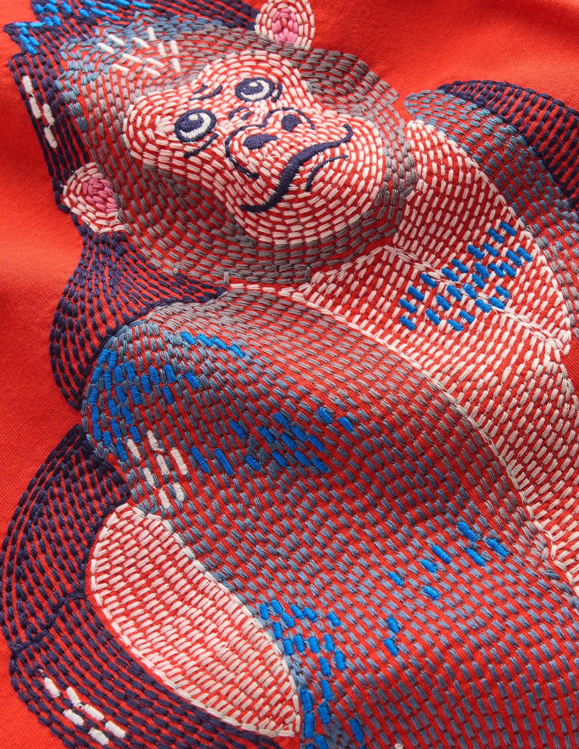 T-shirt à super surpiqûres-Gorille fiesta-3