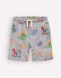 Bedruckte Shorts-Chambray Ferien