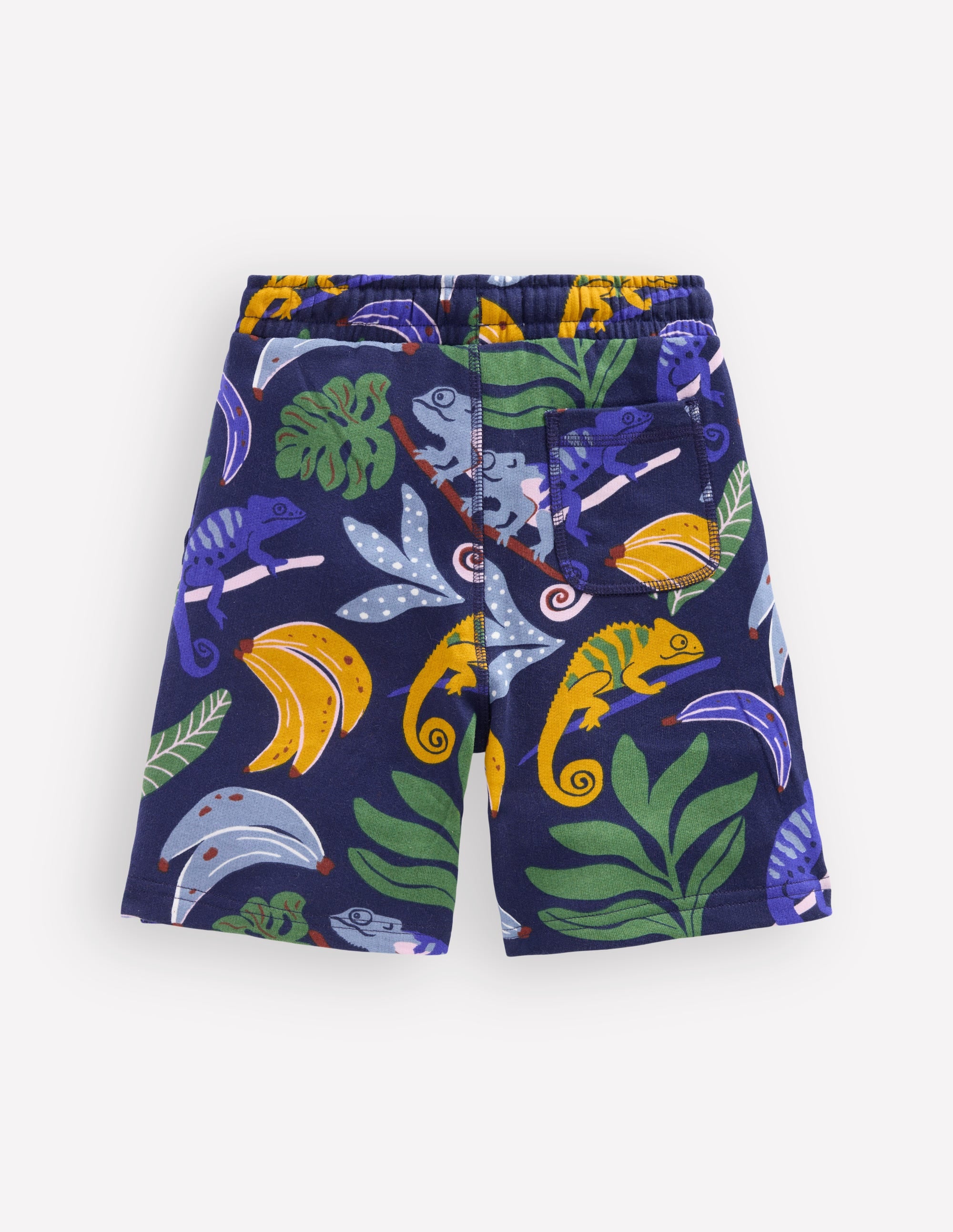 Short imprimé-Caméléon bleu marine - Image 2